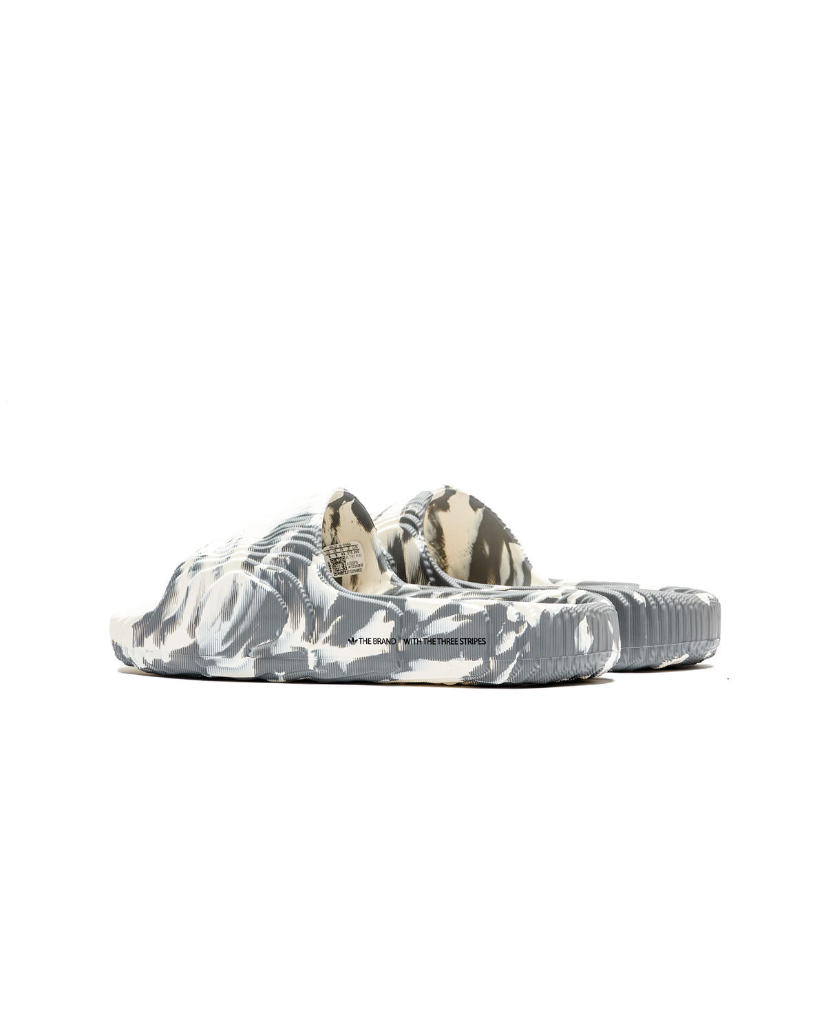 ADIDAS ADILETTE 22 WONDER WHITE THREE GREY CORE BLACK - Image 14