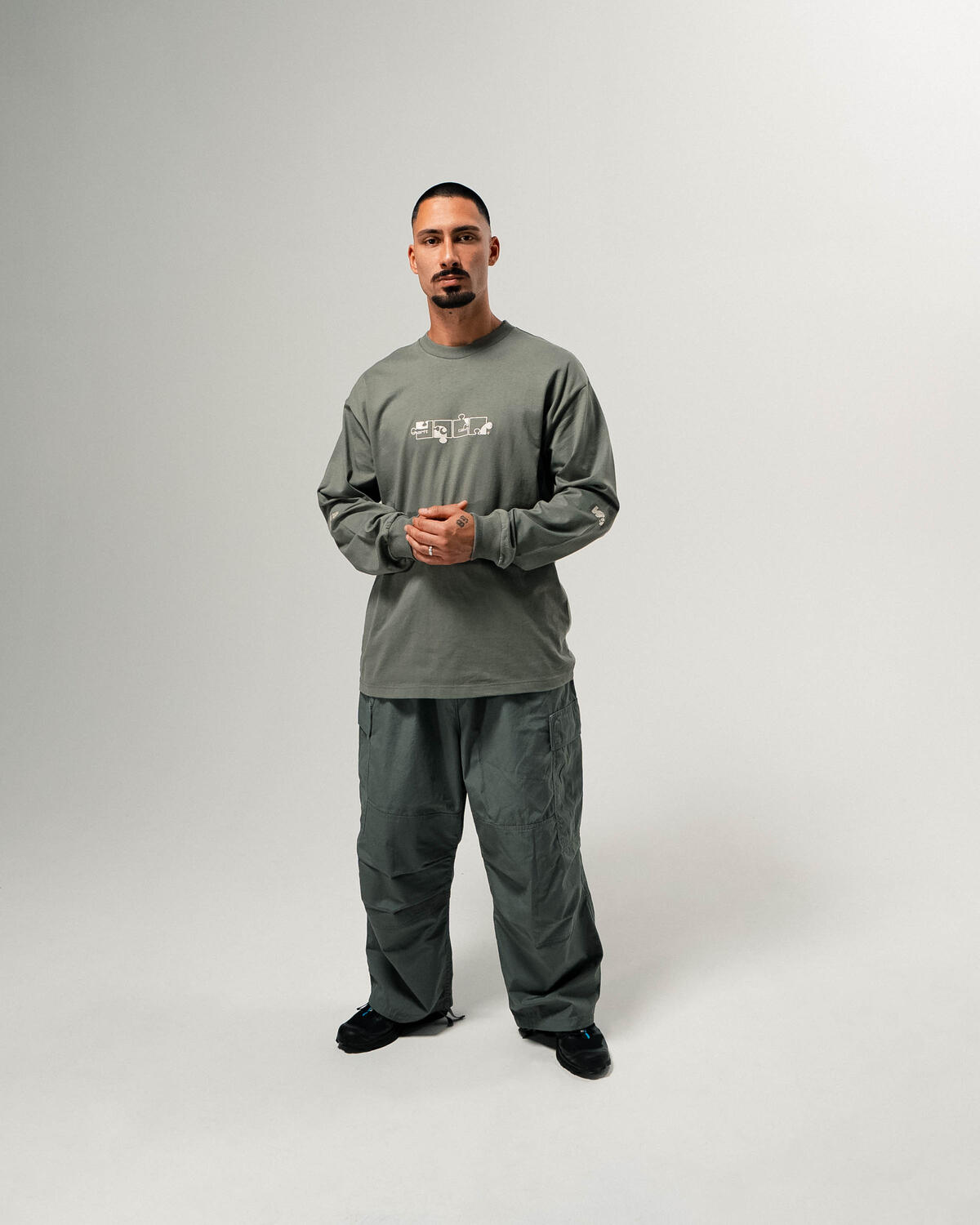 Carhartt WIP L/S Assemble T-Shirt - Image 3