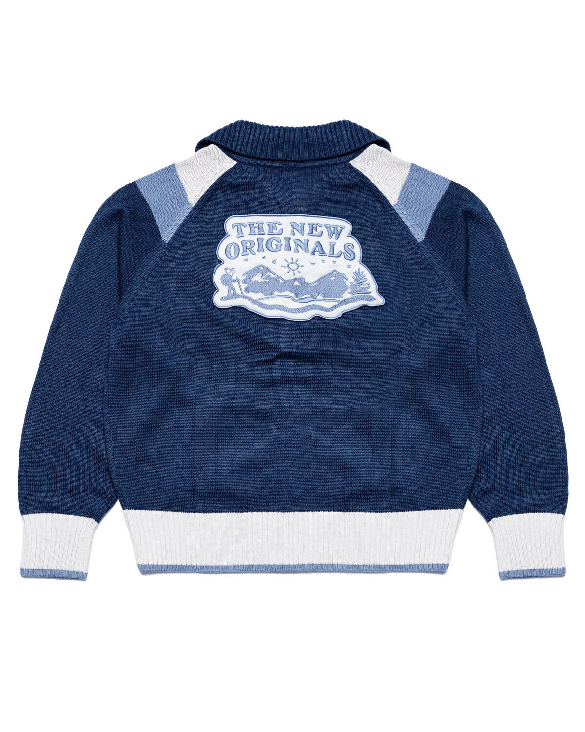 The New Originals Varsity Zip Up Sweater - Image 3
