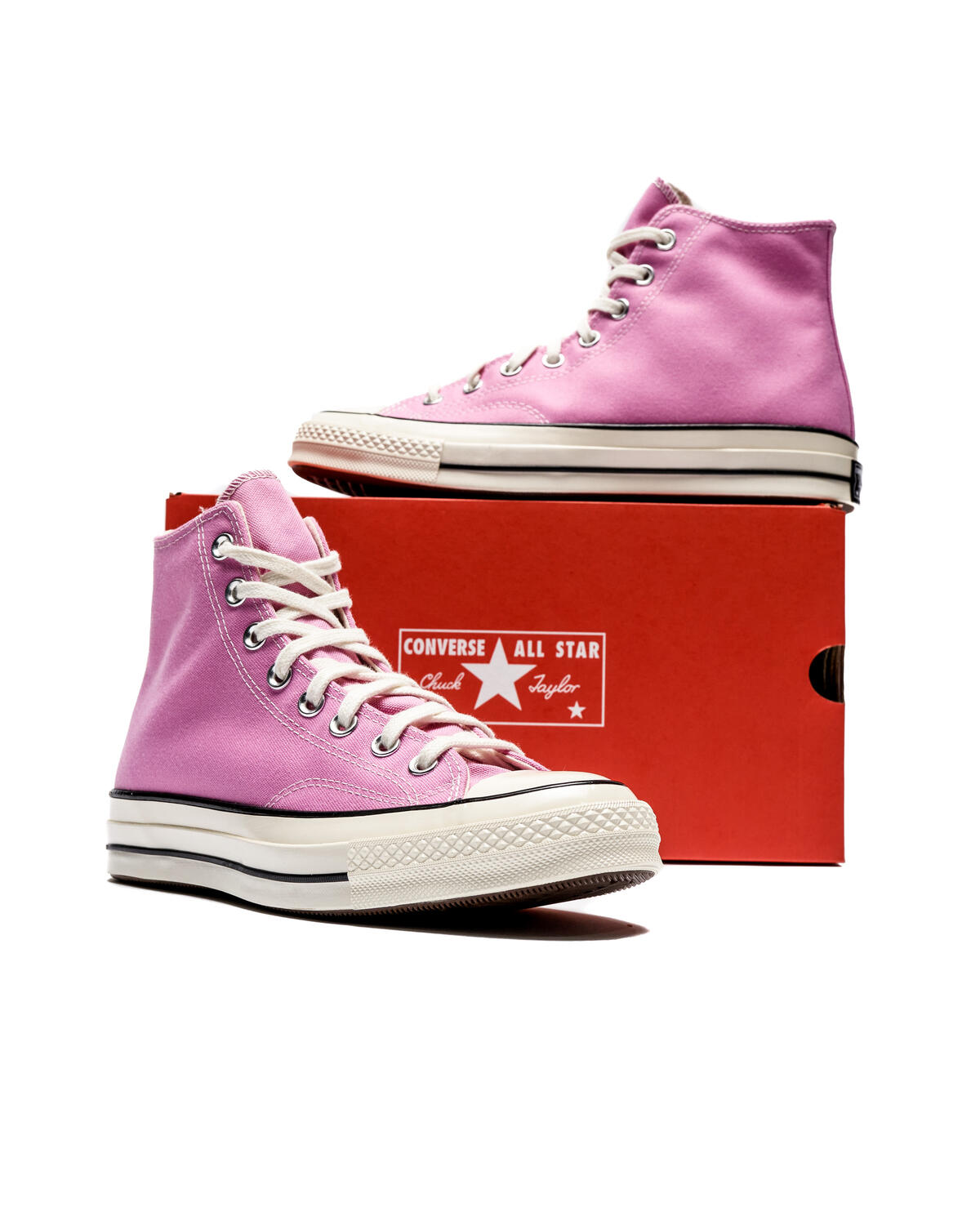 Converse Chuck 70 High Top Amber Pink/Egret/Black - Image 16