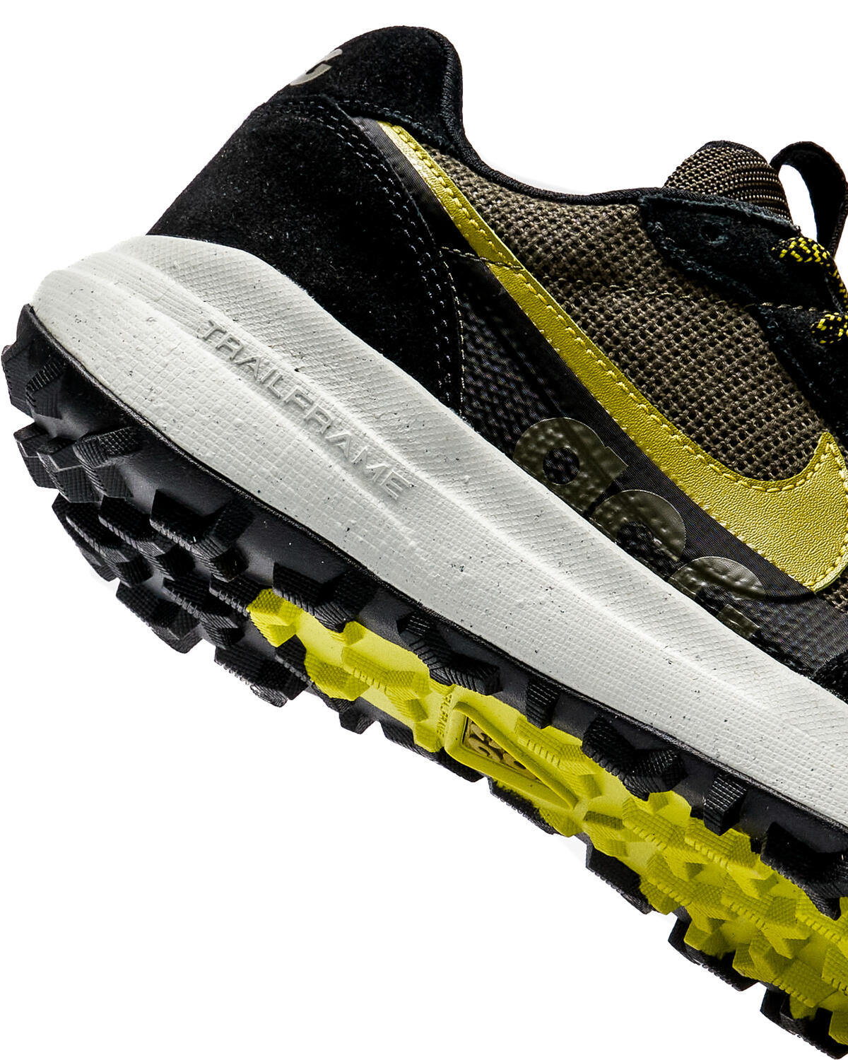 Nike ACG Lowcate Shoes Cargo Khaki / Moss - Black - Bright Cactus - Image 7