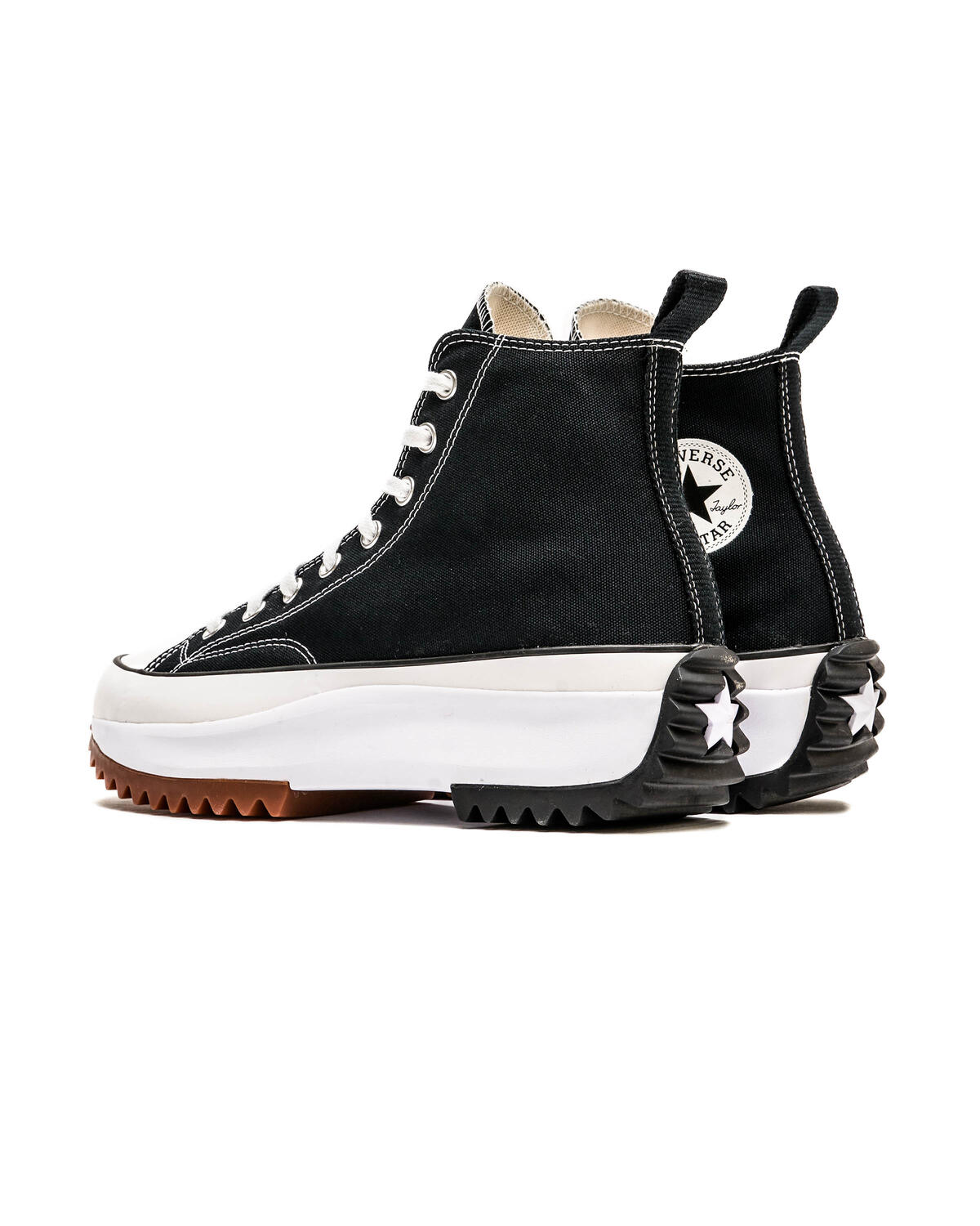 Converse - Run Star Hike Hi - Black/White/Gum - Unisex [166800C] (Women's) - Image 9