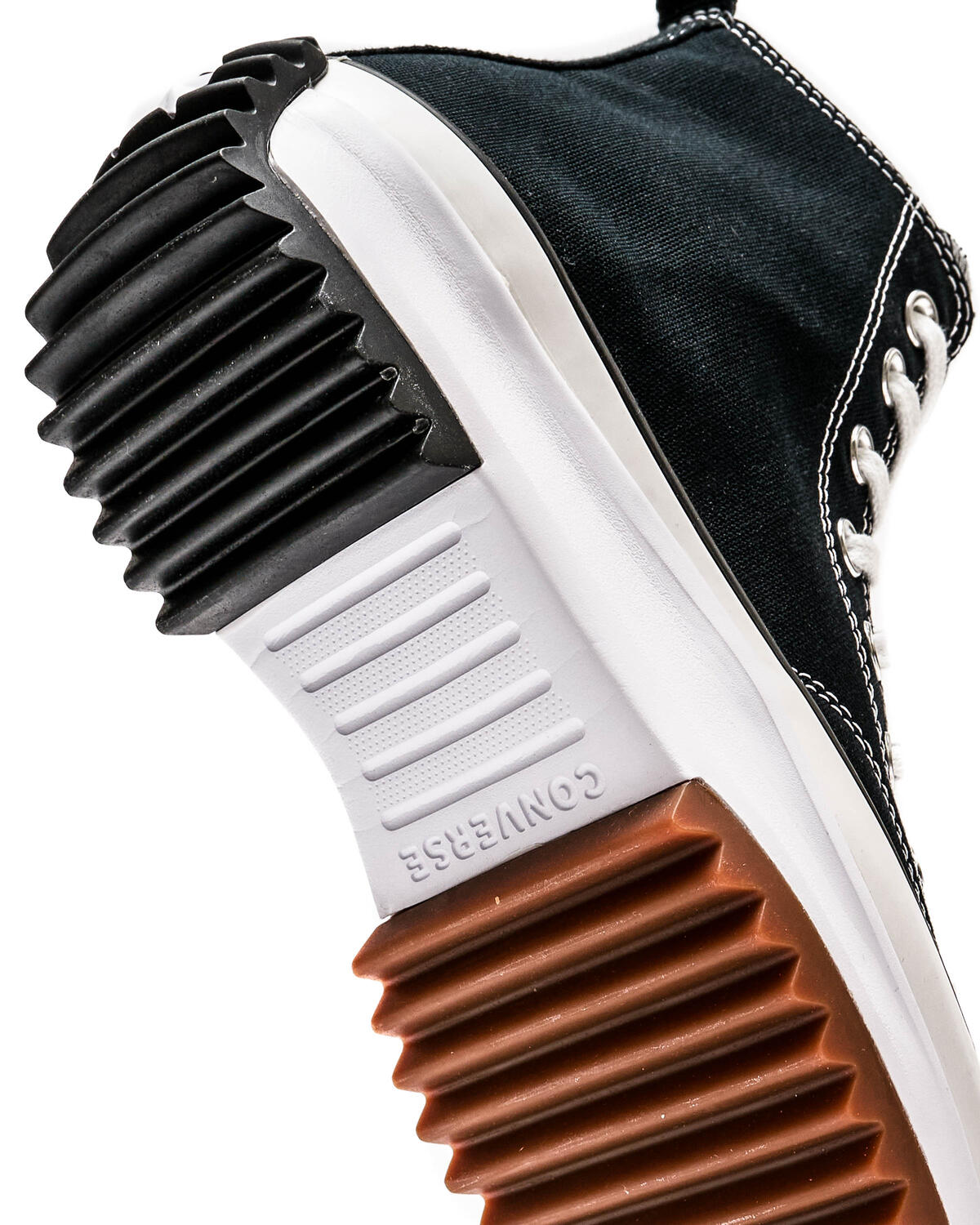 Converse - Run Star Hike Hi - Black/White/Gum - Unisex [166800C] (Women's) - Image 12