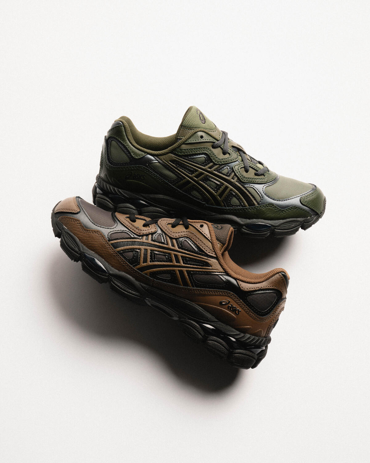 Asics Gel NYC - Marron/Noir - Image 8