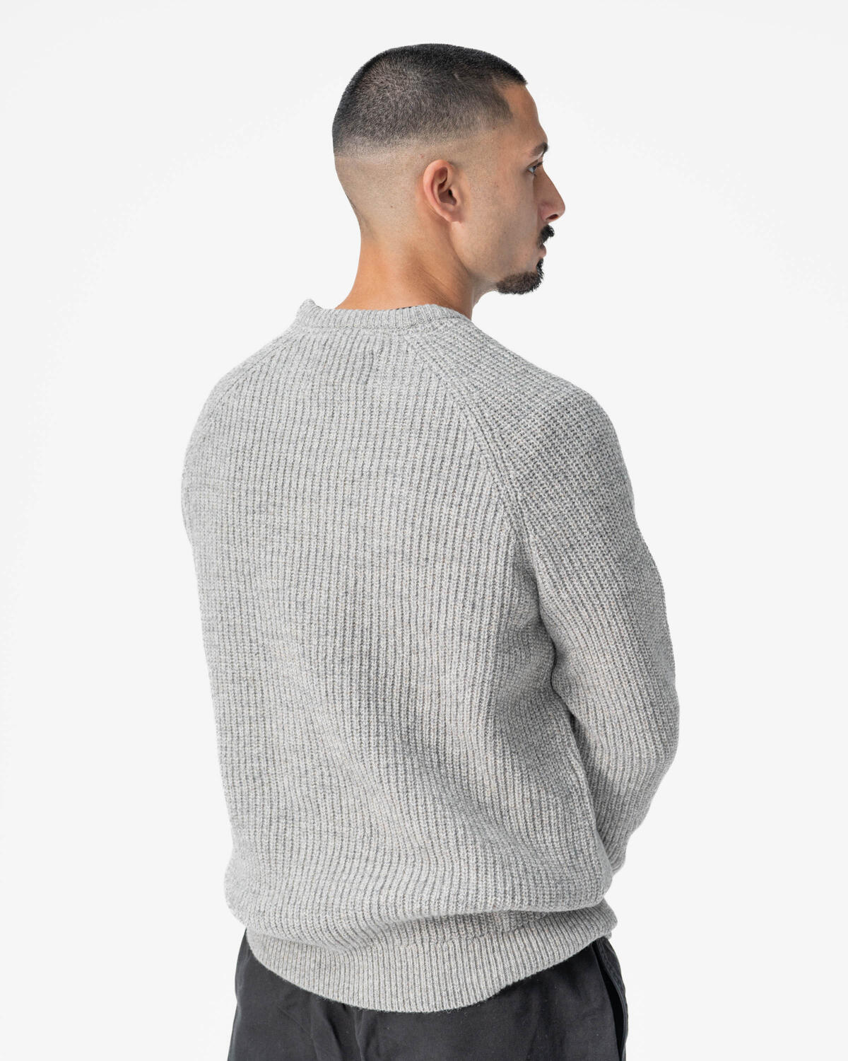 Barbour Horseford Crew Neck Sweater - Stone — Vaughan Davies