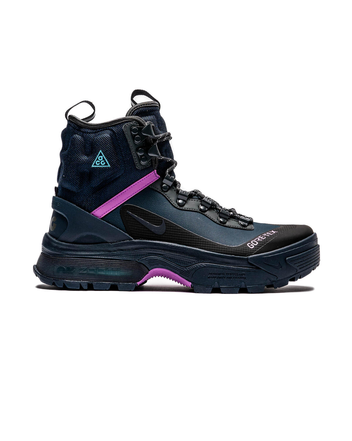 Nike ACG Gaiadome Gore-Tex Shoes - Obsidian / Teal Nebula - Anthracite - Image 13
