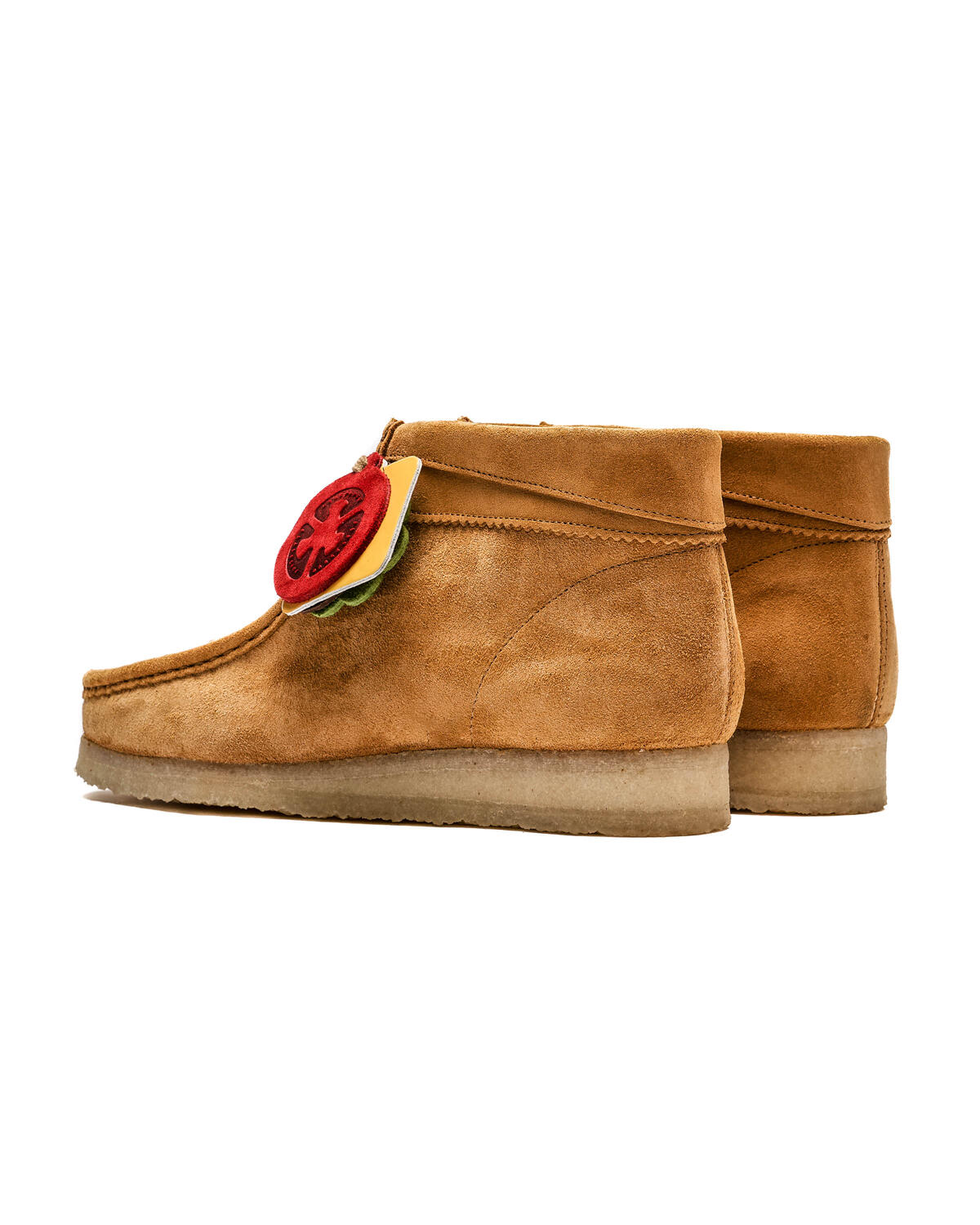 Vandy The Pink & Clarks Serve Up Hamburger-Inspired Wallabee Boot