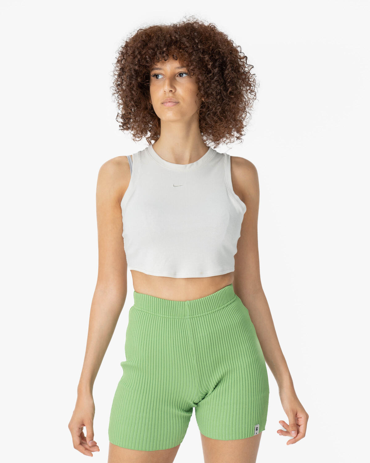 Nike Wmns Essentials Ribbed Cropped Tank - Image 4