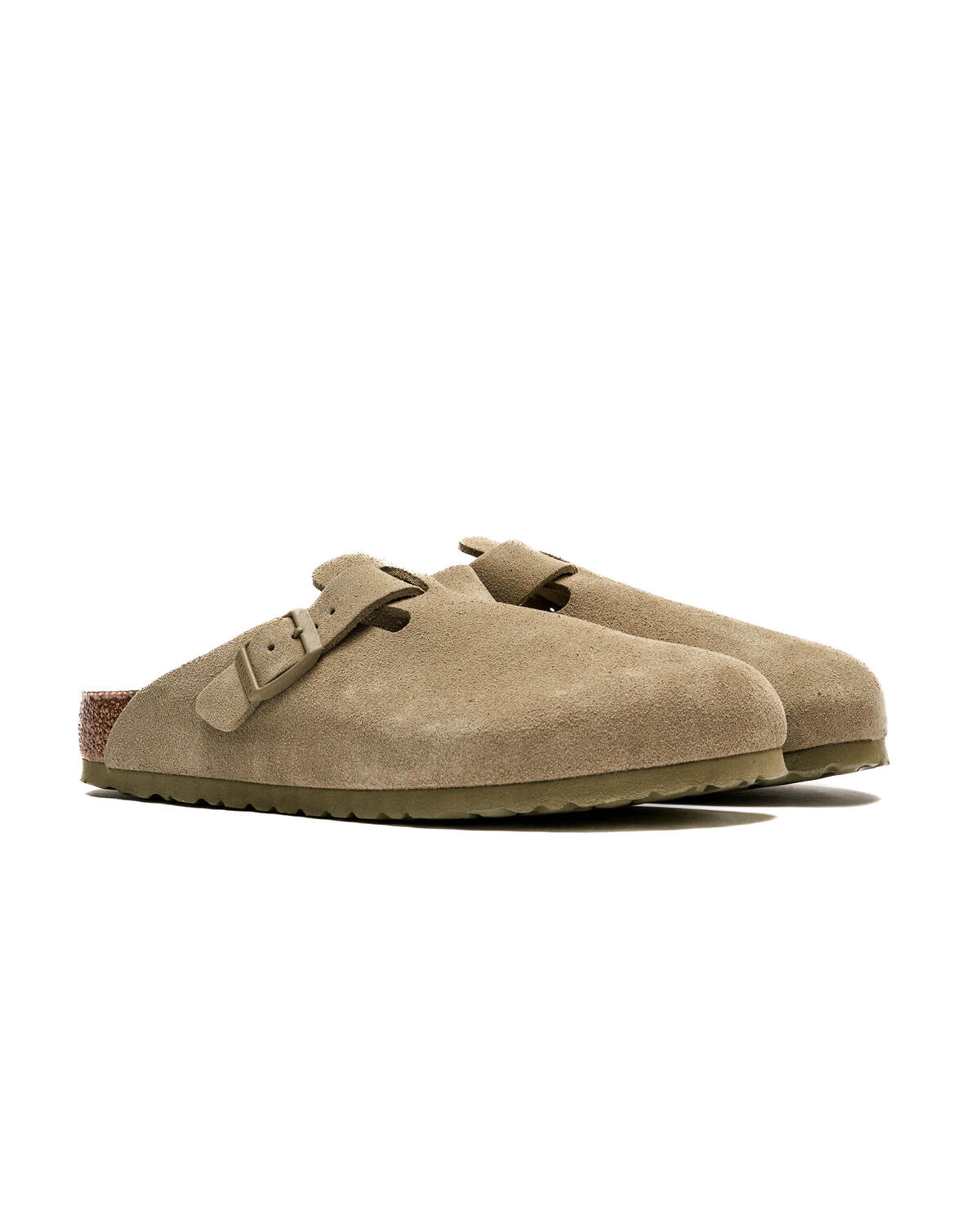 Birkenstock Boston Soft Footbed Faded Khaki - Image 8