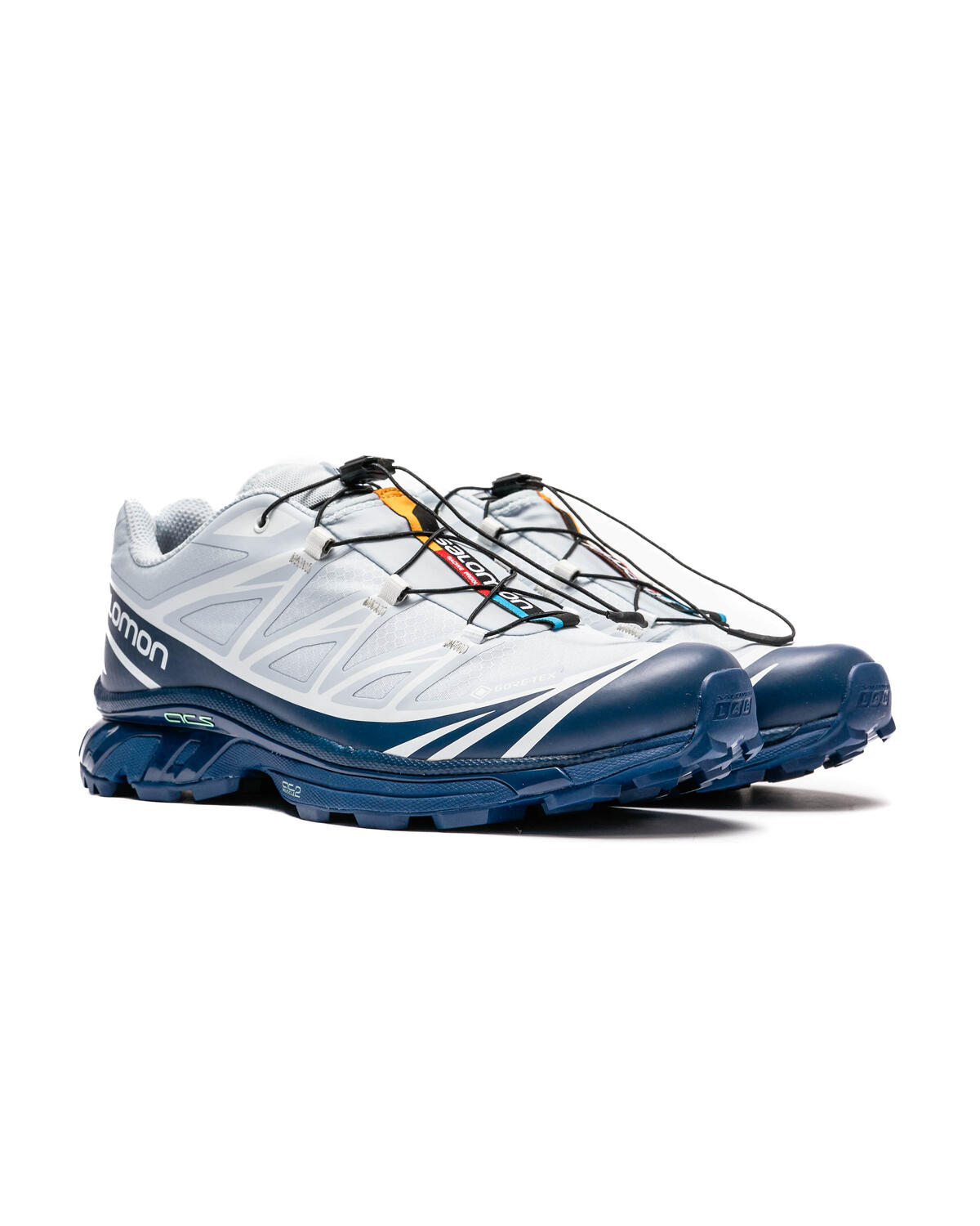 Salomon XT-6 GTX "Gore-Tex" Blue Print/Heather/White - Image 14