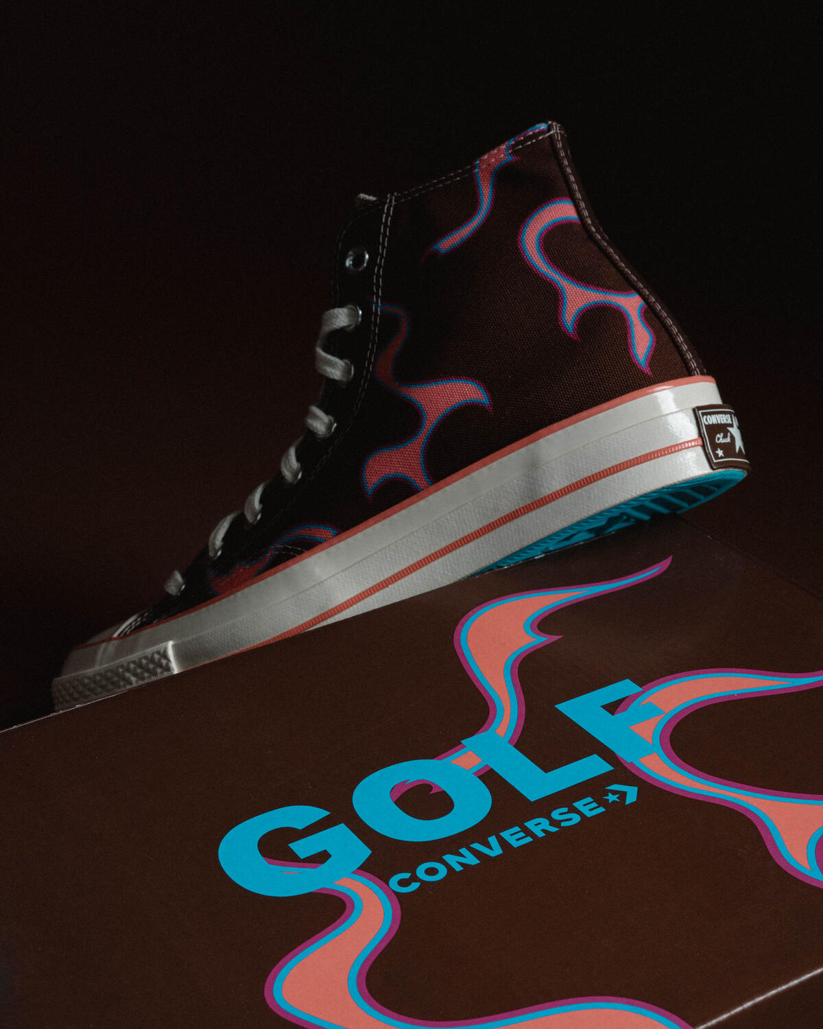 Converse x Golf Wang Chuck 70 Hi 'Braun / Rosa' - Image 15
