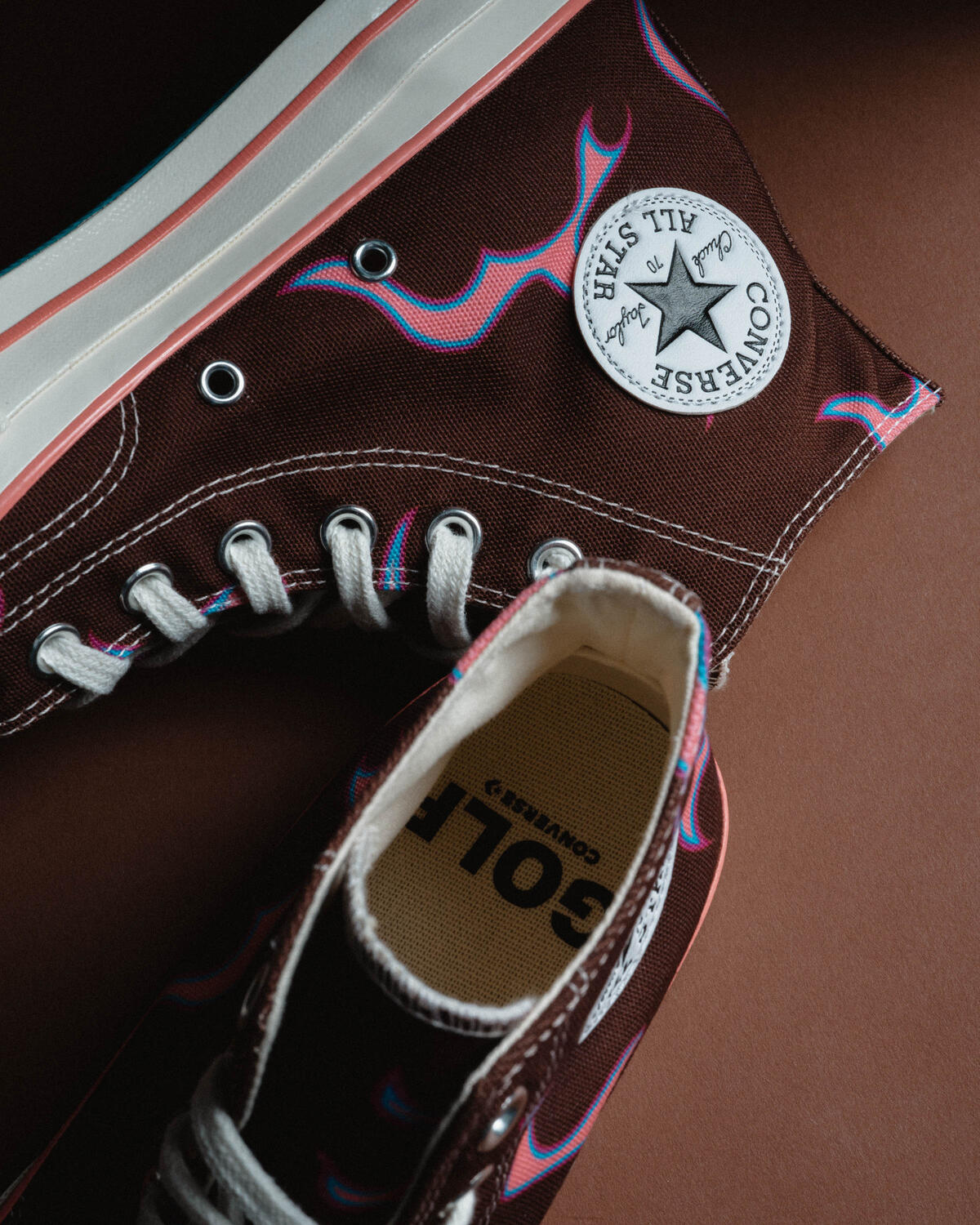 Converse x Golf Wang Chuck 70 Hi 'Braun / Rosa' - Image 17