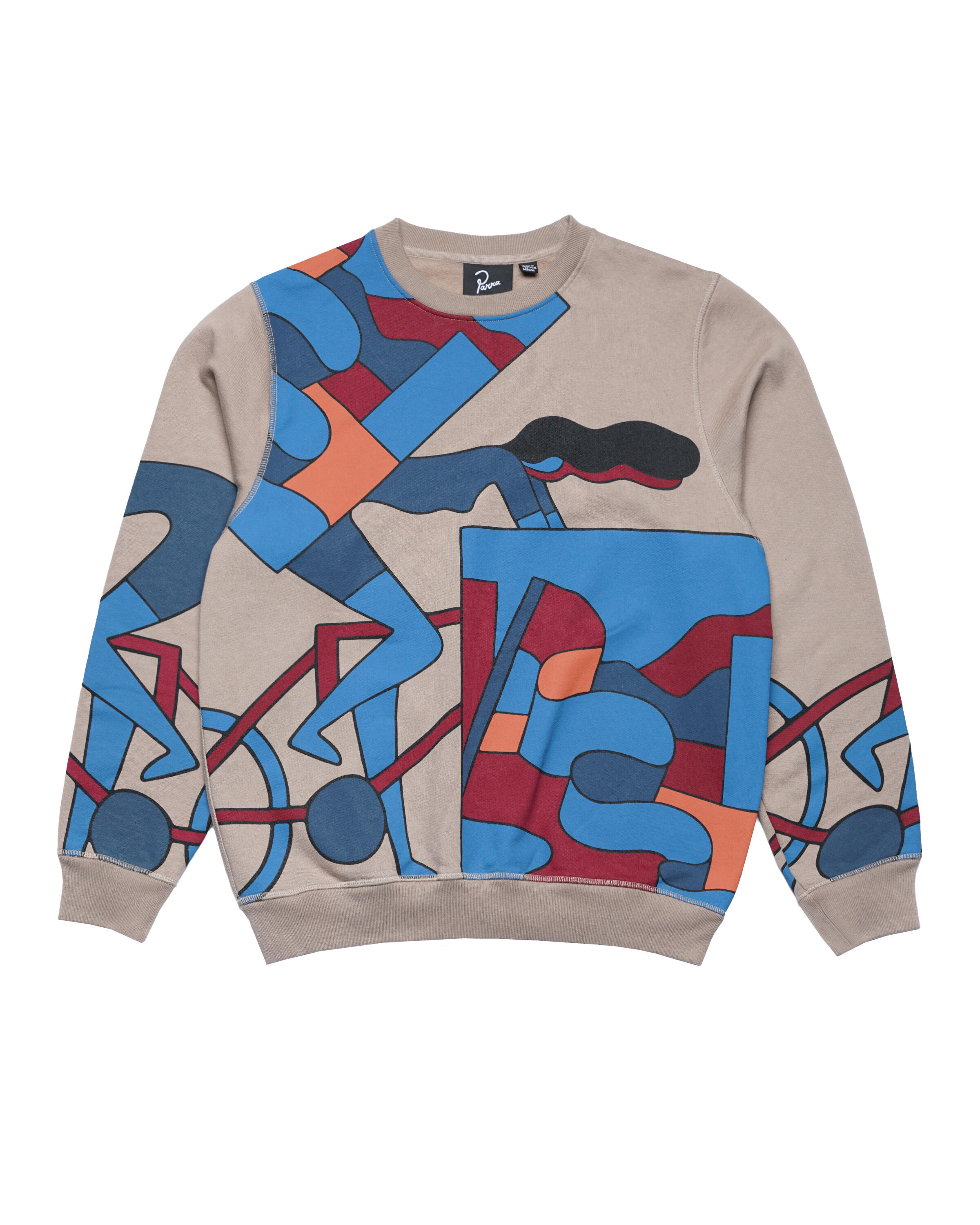 by Parra etappe 17 crew neck sweatshirt