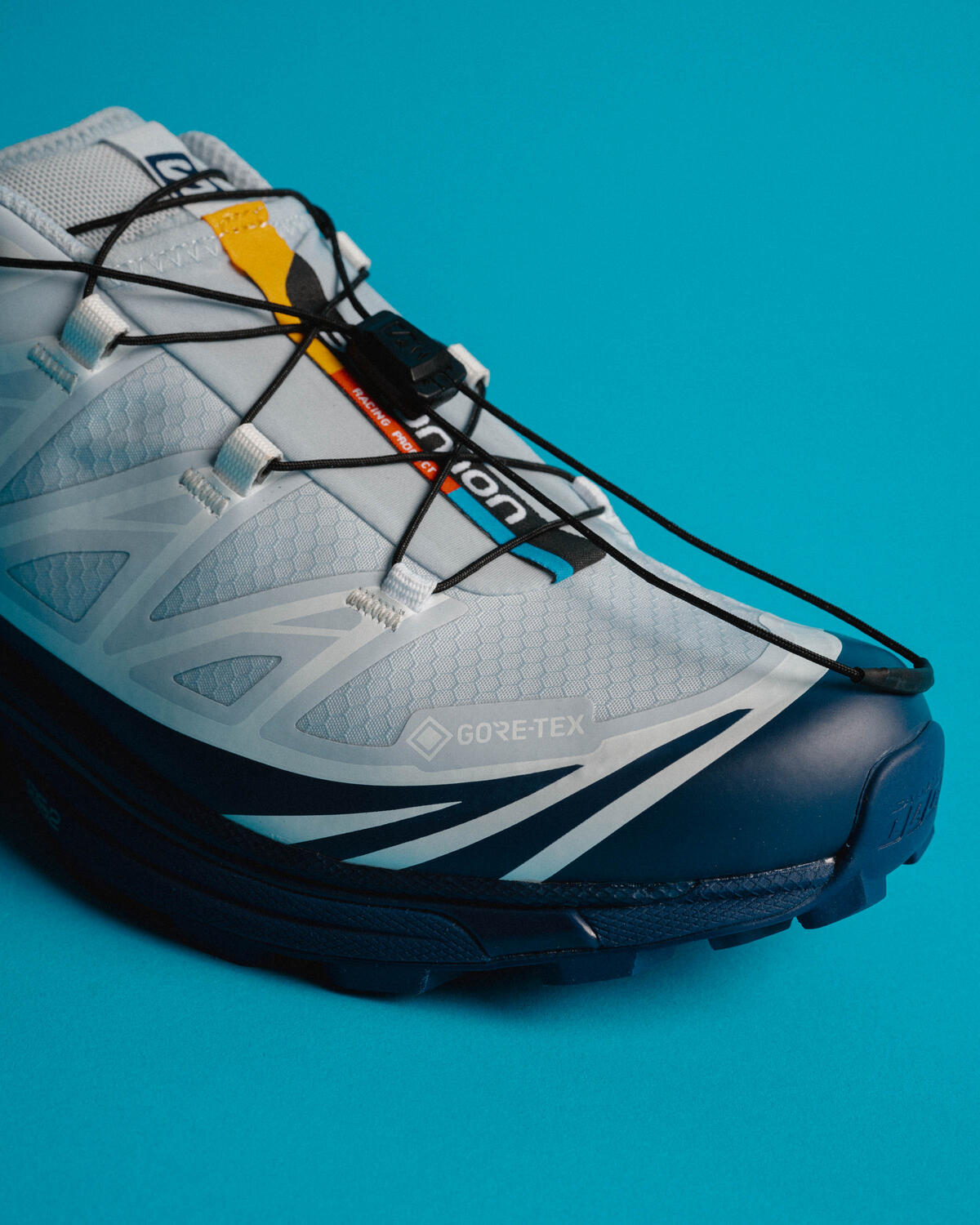 Salomon XT-6 GTX "Gore-Tex" Blue Print/Heather/White - Image 21