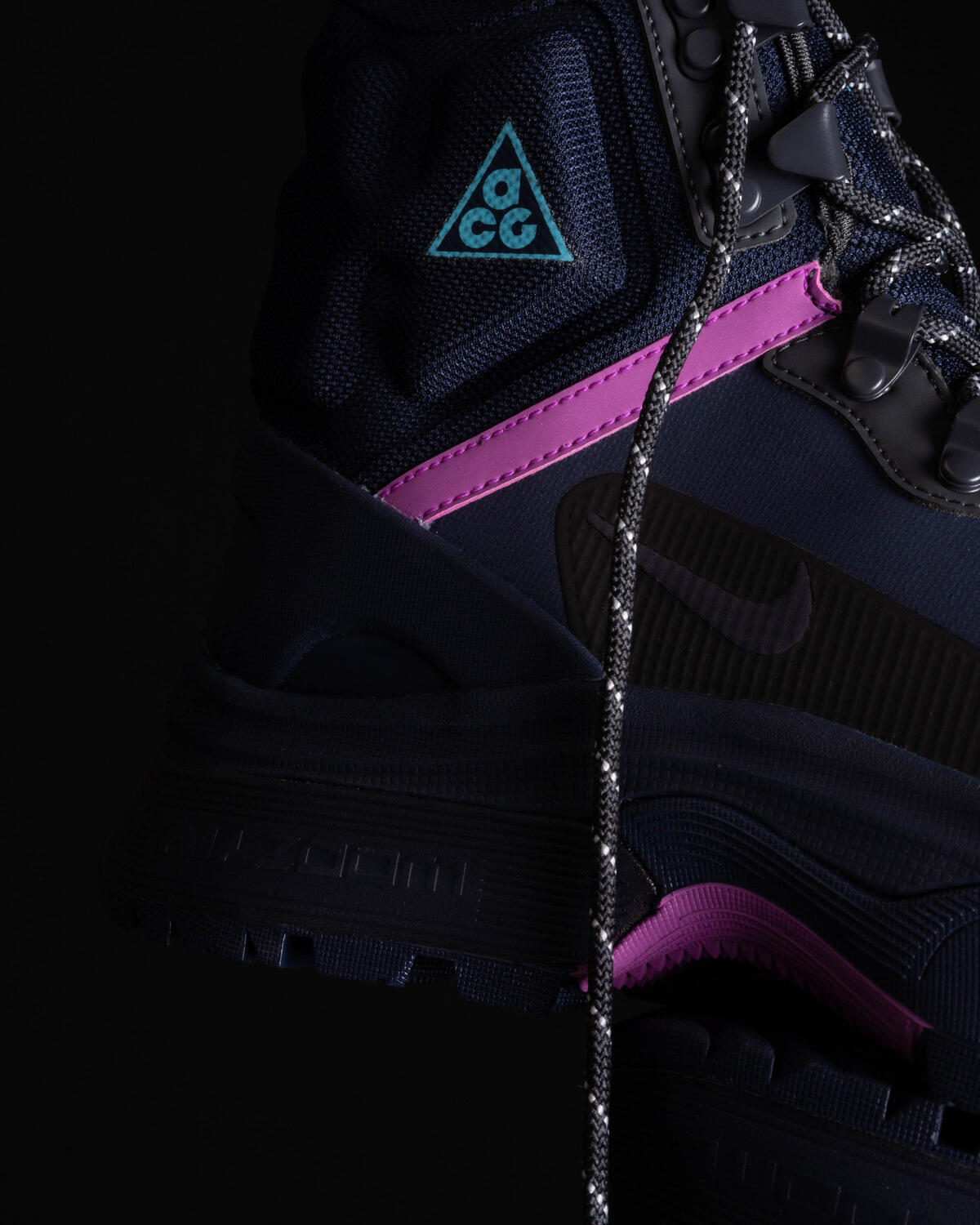 Nike ACG Gaiadome Gore-Tex Shoes - Obsidian / Teal Nebula - Anthracite - Image 20