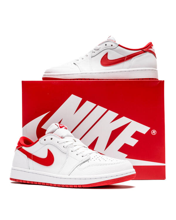 Air Jordan 1 Low OG White/University Red CZ0790-161