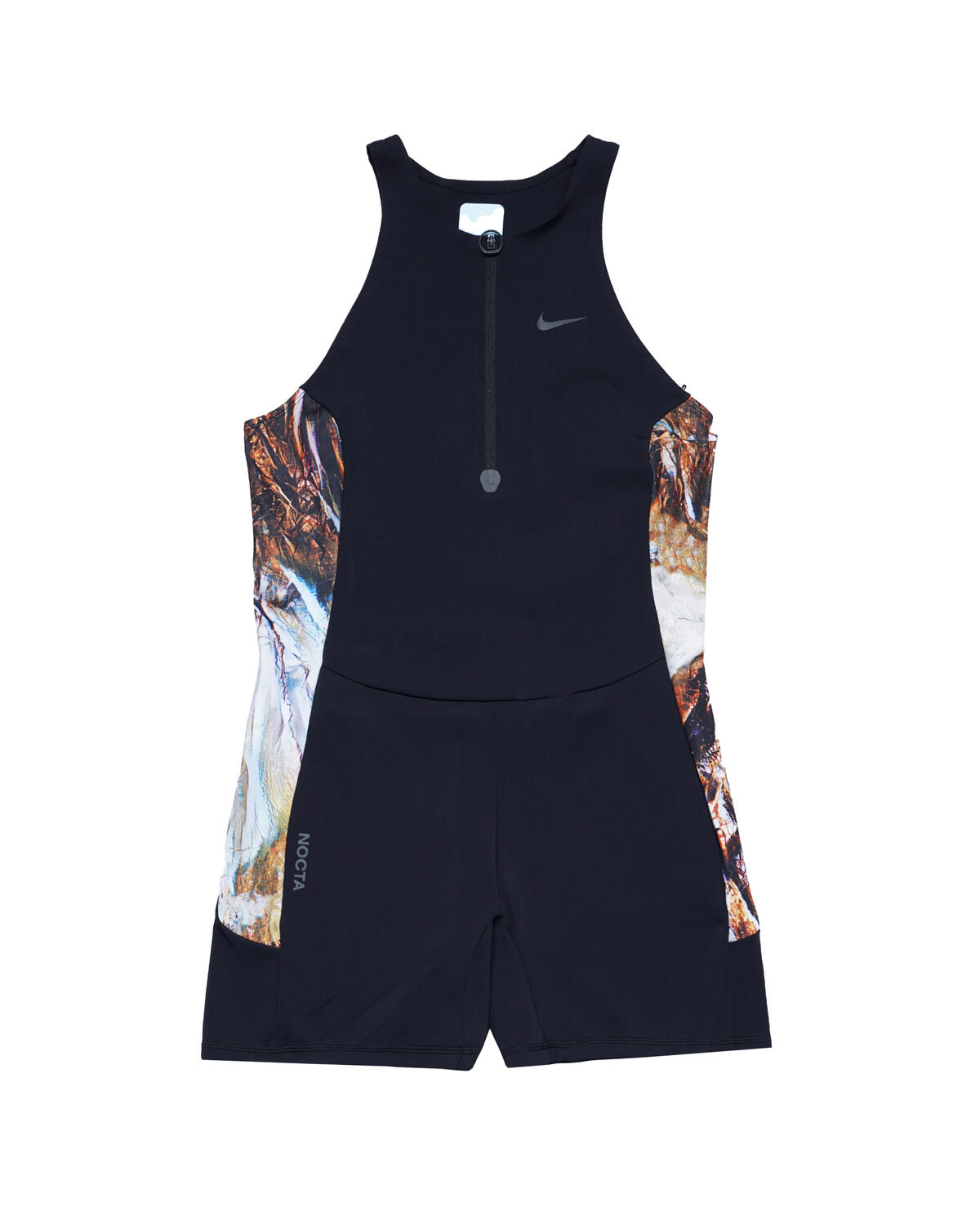 Nike Women's NRG Nocta Run Unitard Black/Baroque Brown