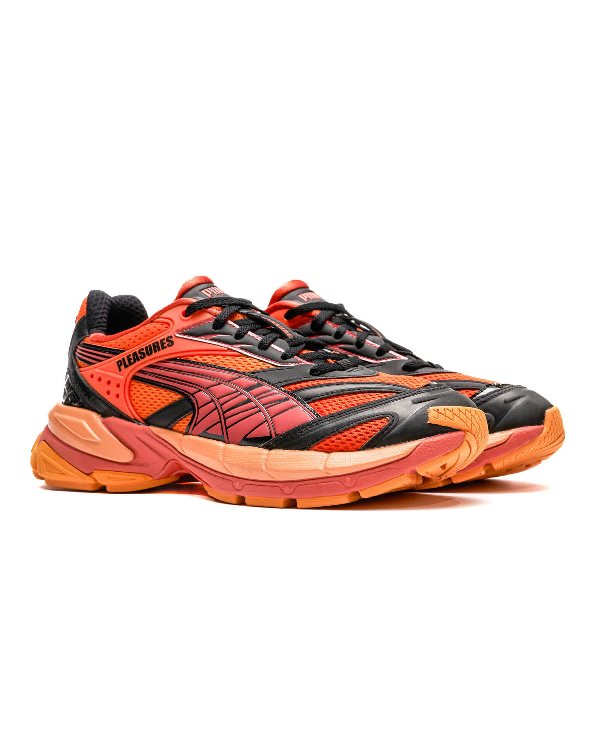 Puma x Pleasures Velophasis Layers - Cayenne Pepper/Astro Red - Image 18