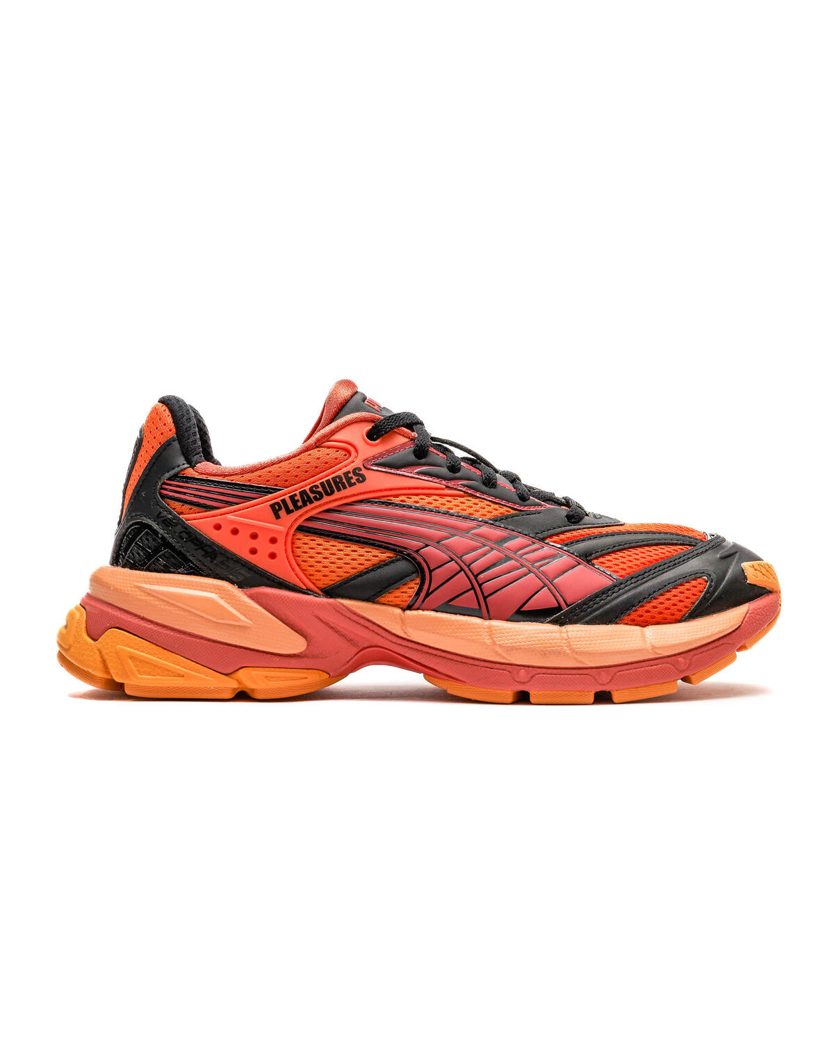 Puma x Pleasures Velophasis Layers - Cayenne Pepper/Astro Red - Image 17