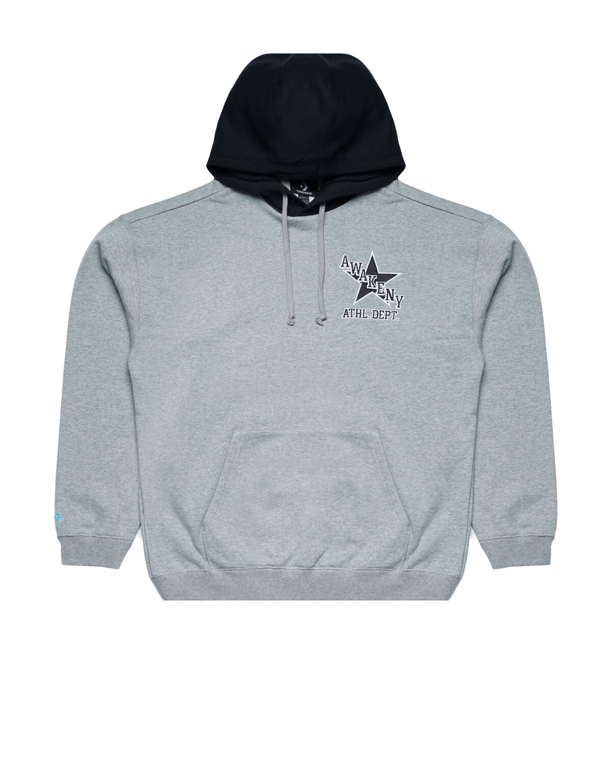 Converse x Awake NY Fleece x Awake Fleece Hoodie - Vintage Grey Heather - Image 2