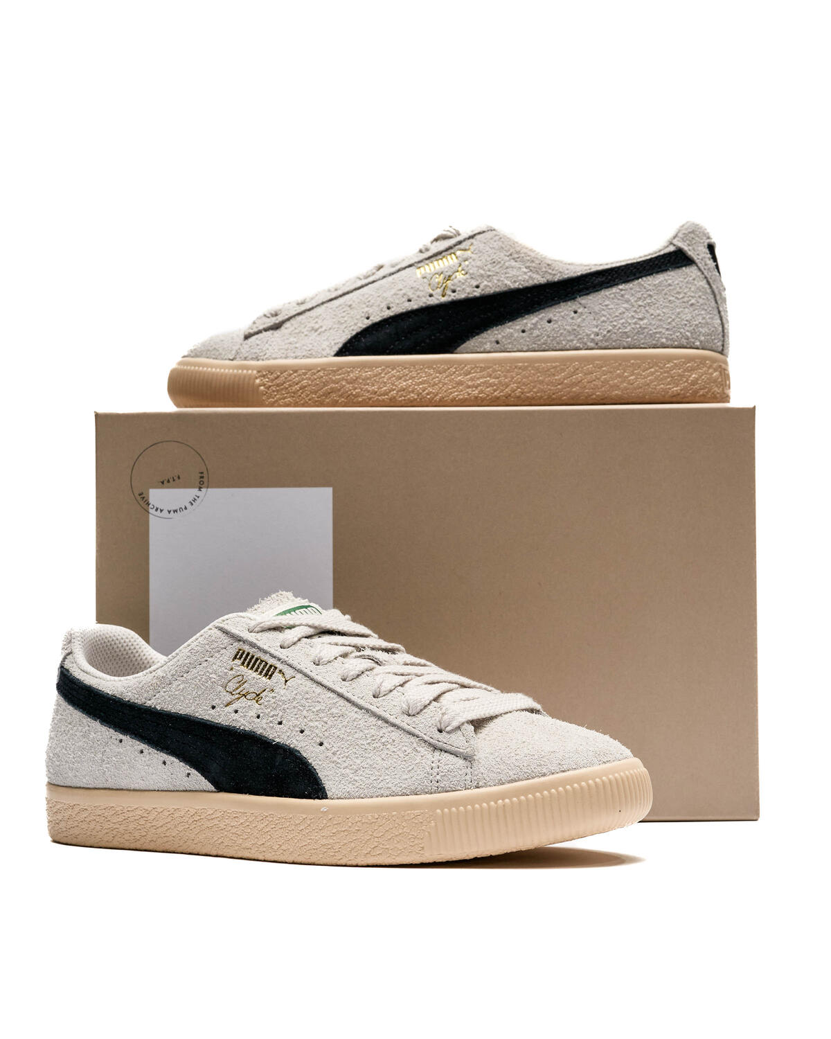 Puma Clyde Sedate Gray/Cashew - Image 13
