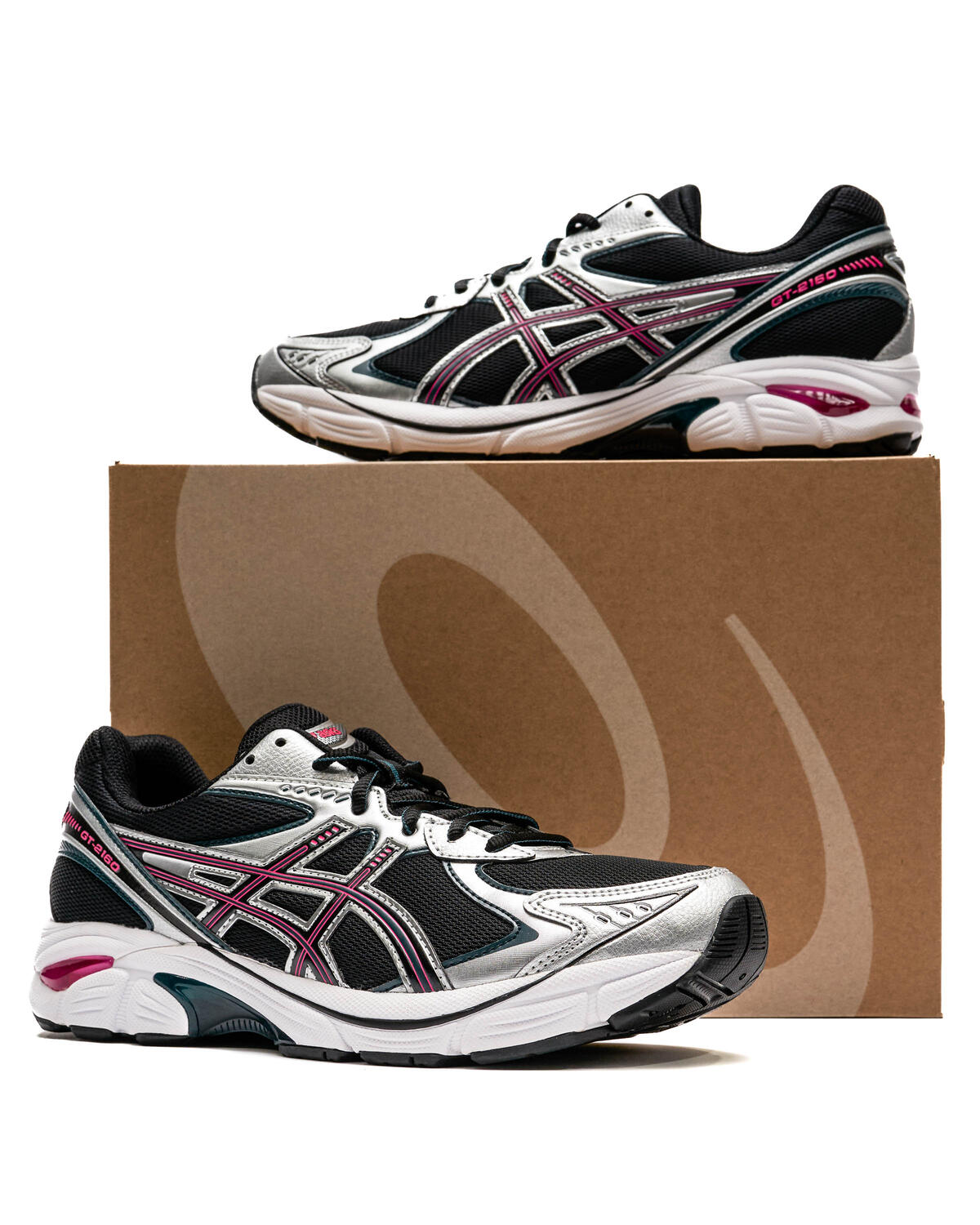 Asics GT-2160 Black / Pure Silver - Image 6