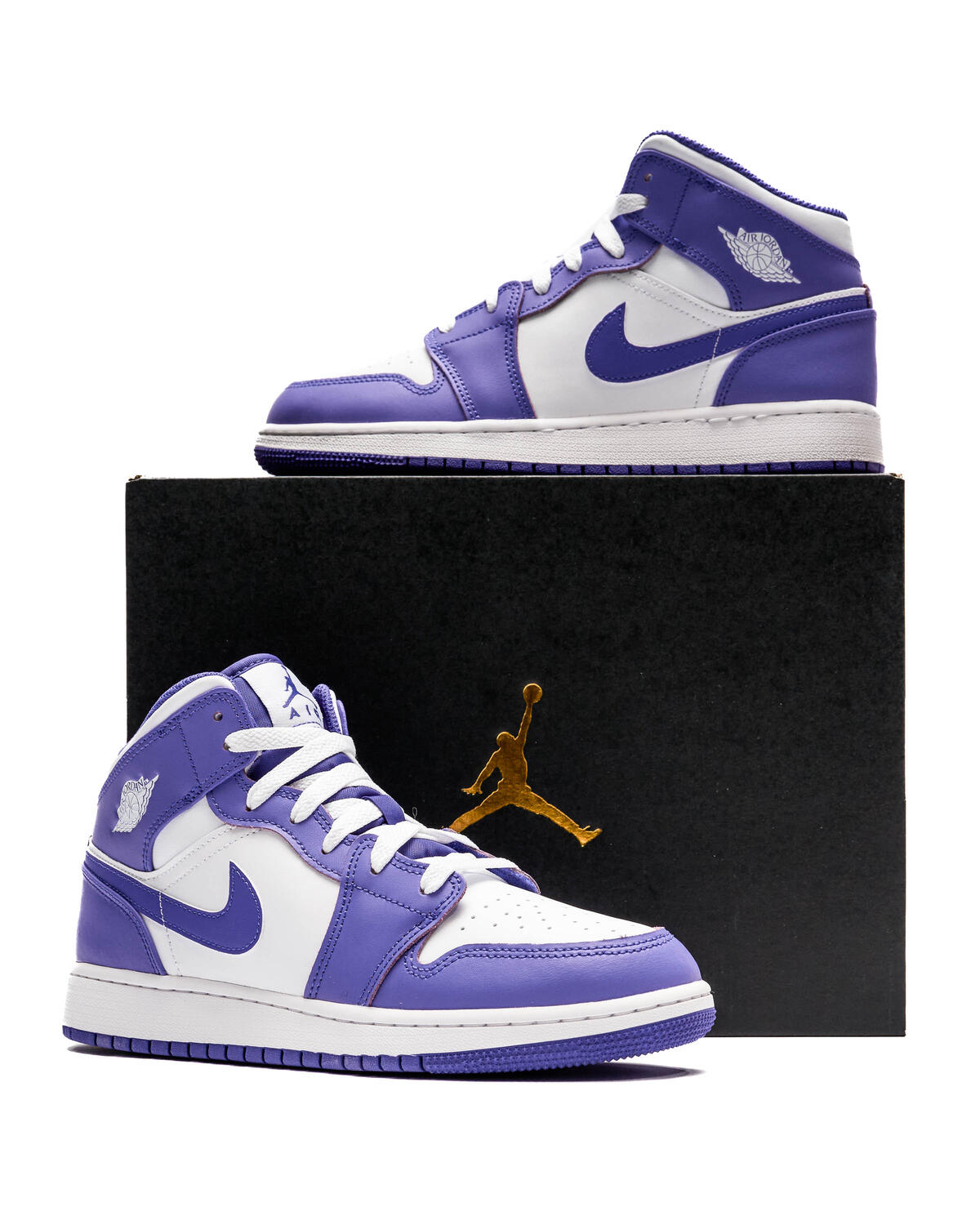 Air Jordan 1 Mid 'Purple Venom' (GS) - Image 24