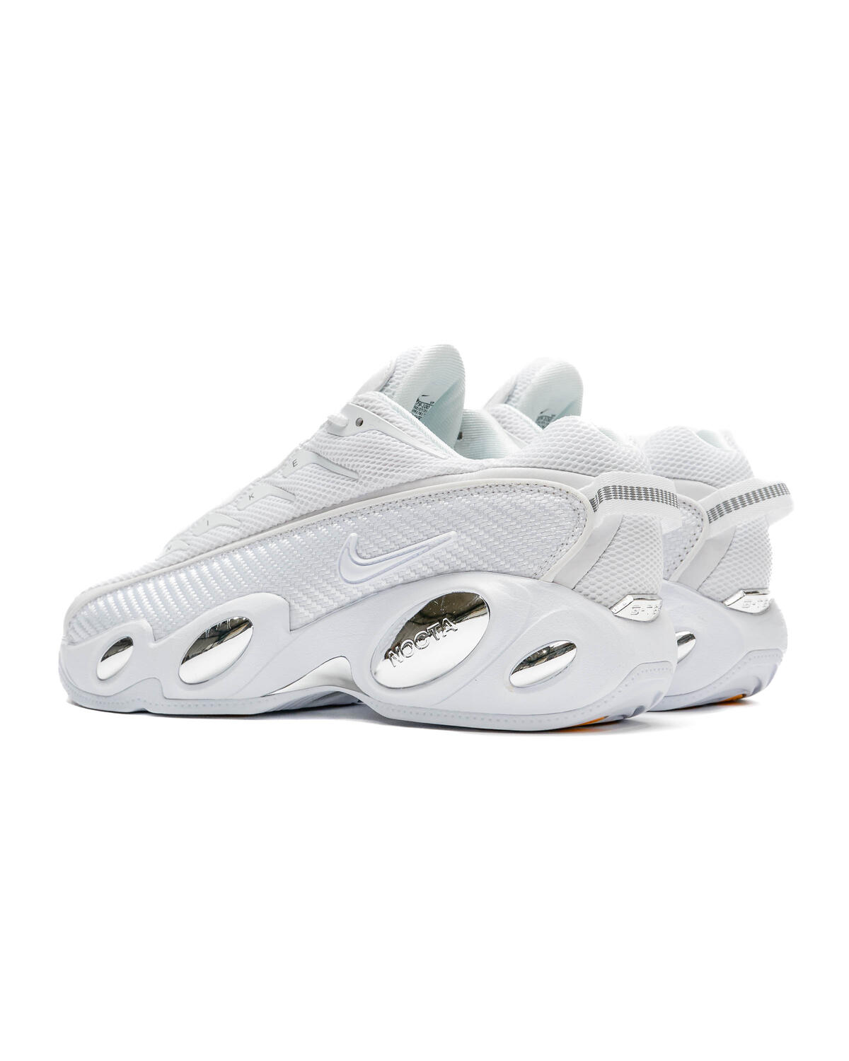 Nike NOCTA Glide White / Chrome / University Gold - Image 8