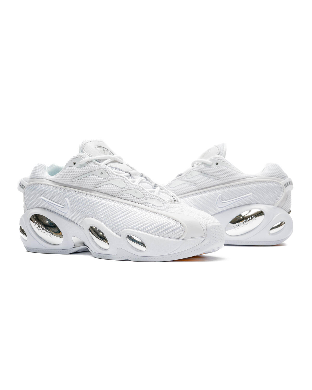 Nike NOCTA Glide White / Chrome / University Gold - Image 9