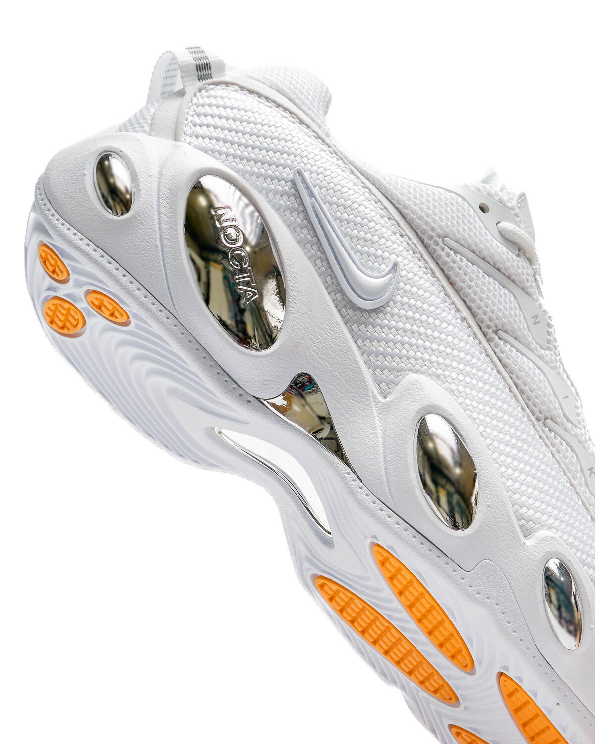 Nike NOCTA Glide White / Chrome / University Gold - Image 7