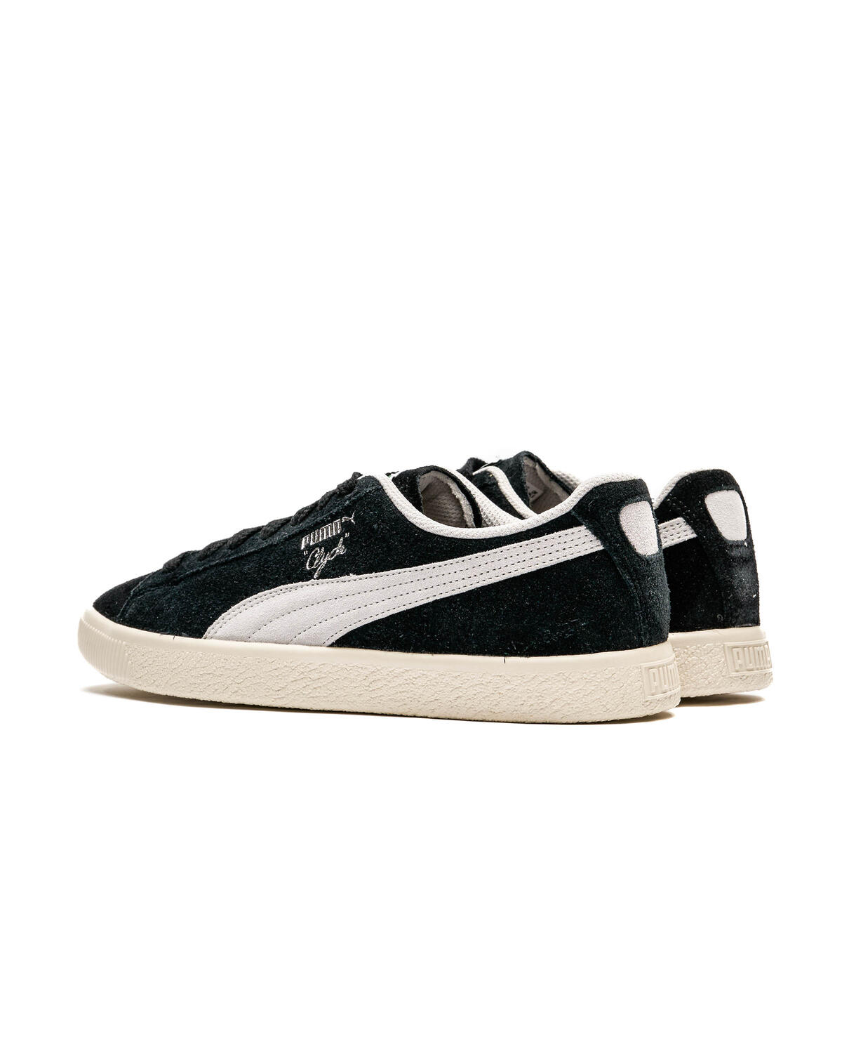Puma Clyde Black / Frosted Ivory - Image 10