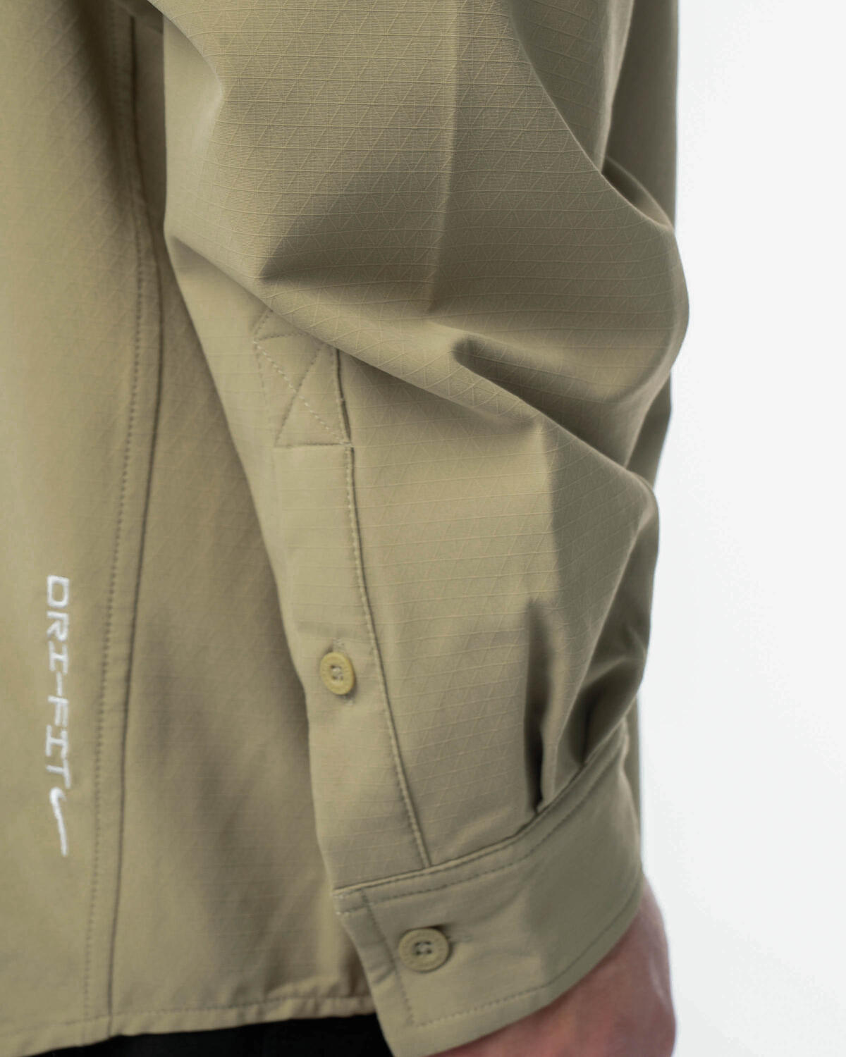 Nike ACG UV Devastation Trail Shirt Neutral Olive / Summit White - Image 10