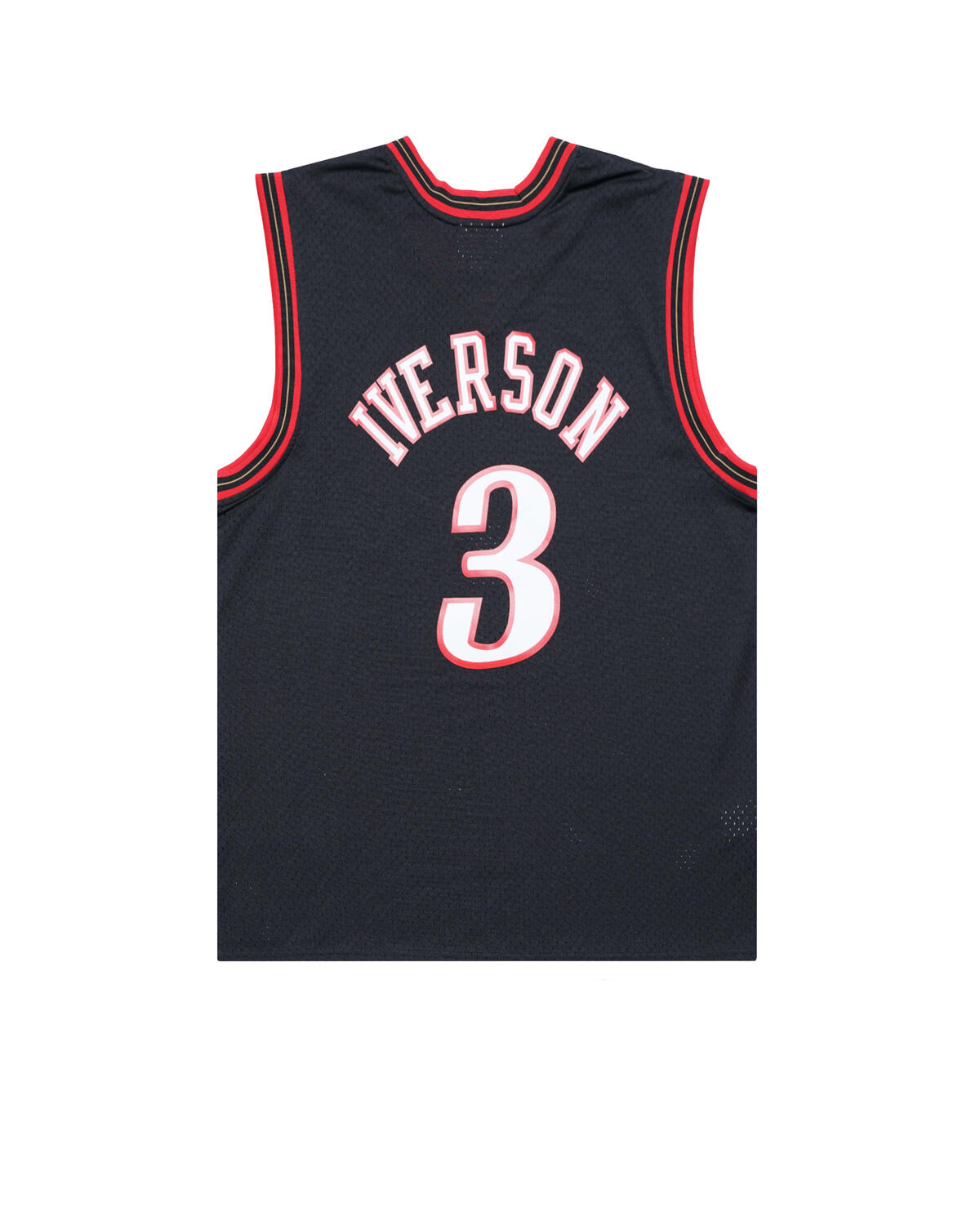 Mitchell & Ness NBA Swingman Jersey Allen Iverson #3 Philadelphia 76ers 'Black' - Image 9