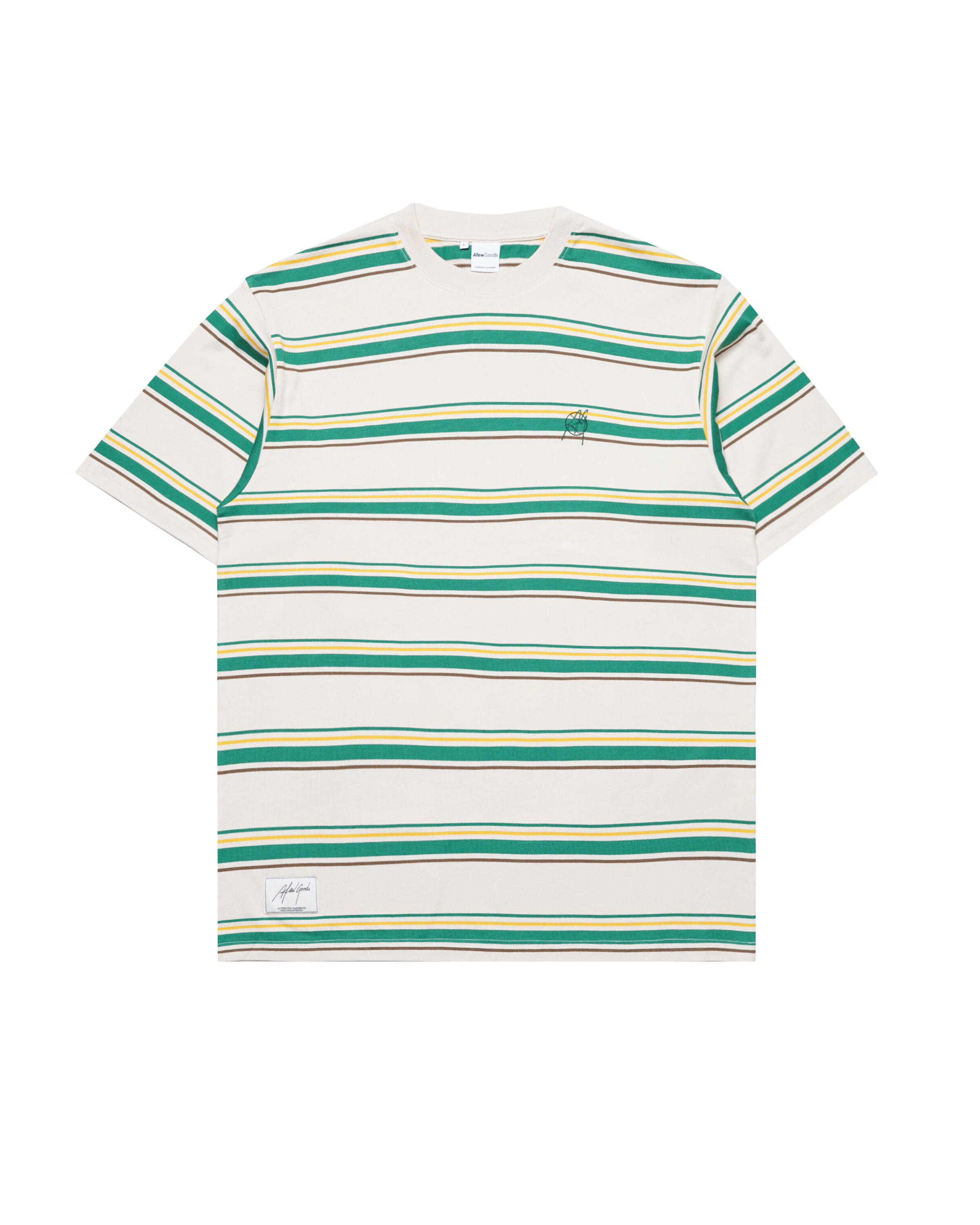 Afew Goods Ballpark VINTAGE STRIPED TEE