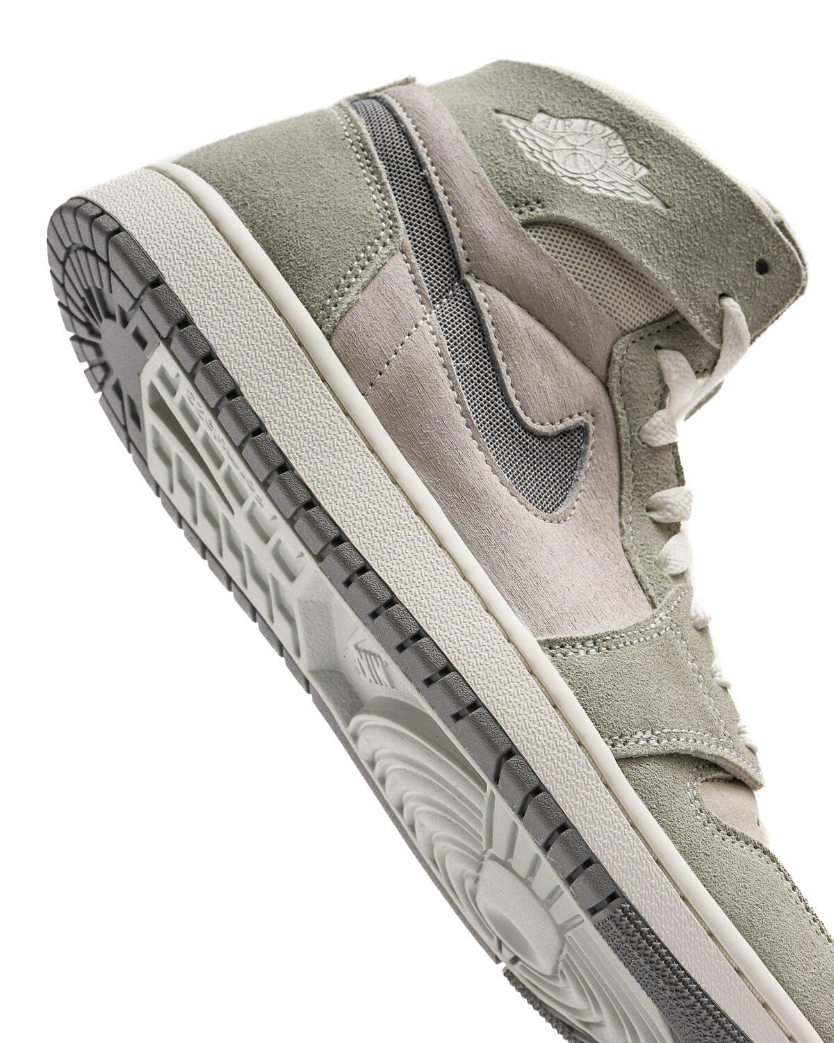 air jordan 1 white and light silver
