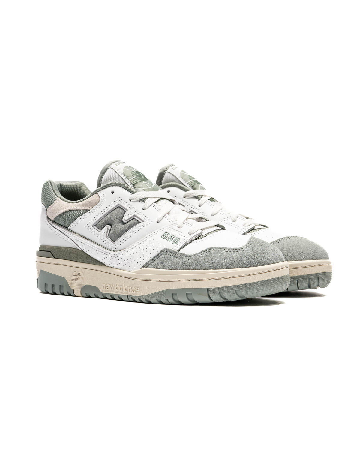 New Balance BB550NED (Weiß / Grün) - Image 3