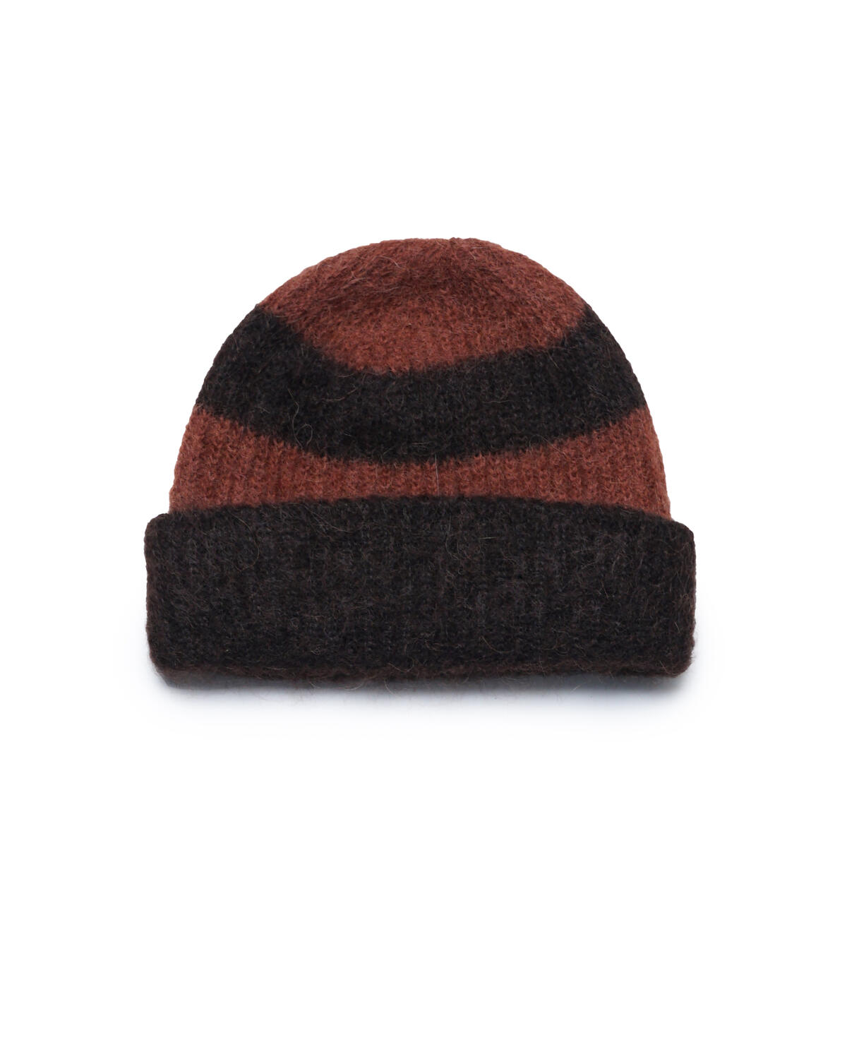 Norse Projects Alpaca Mohair Stripe Beanie - Image 2