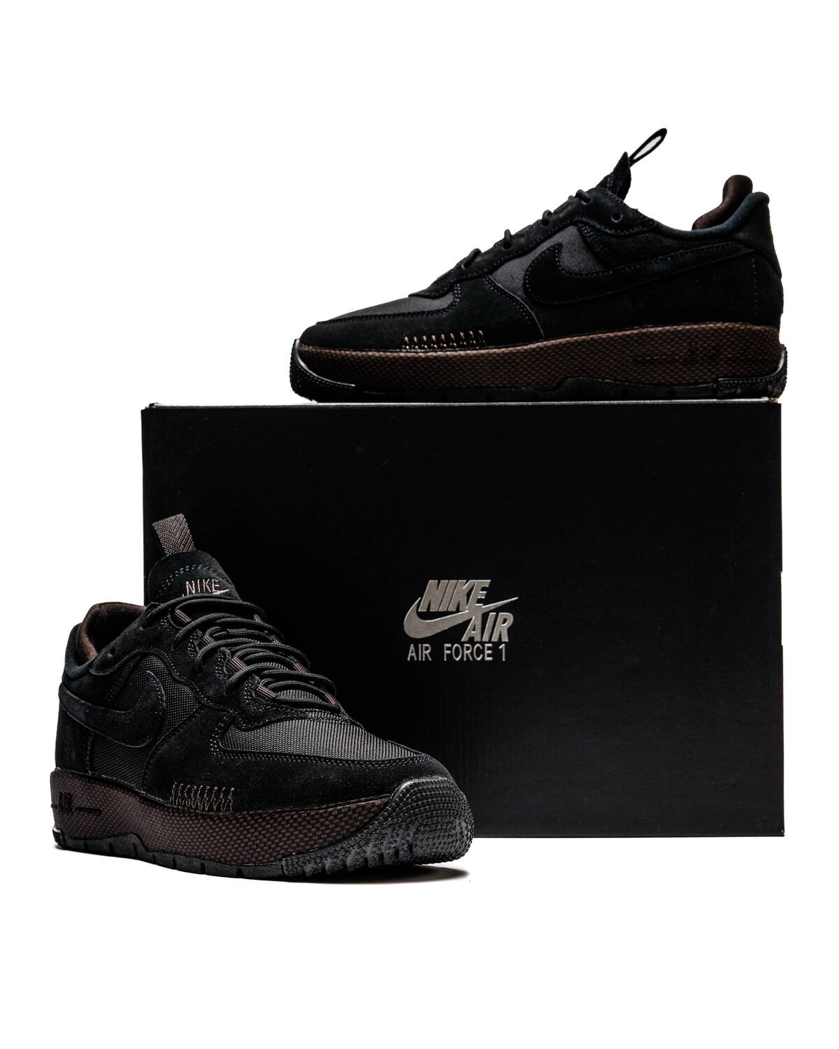 Nike Air Force 1 Wild 'Black Velvet Brown' (Women's) - Image 6