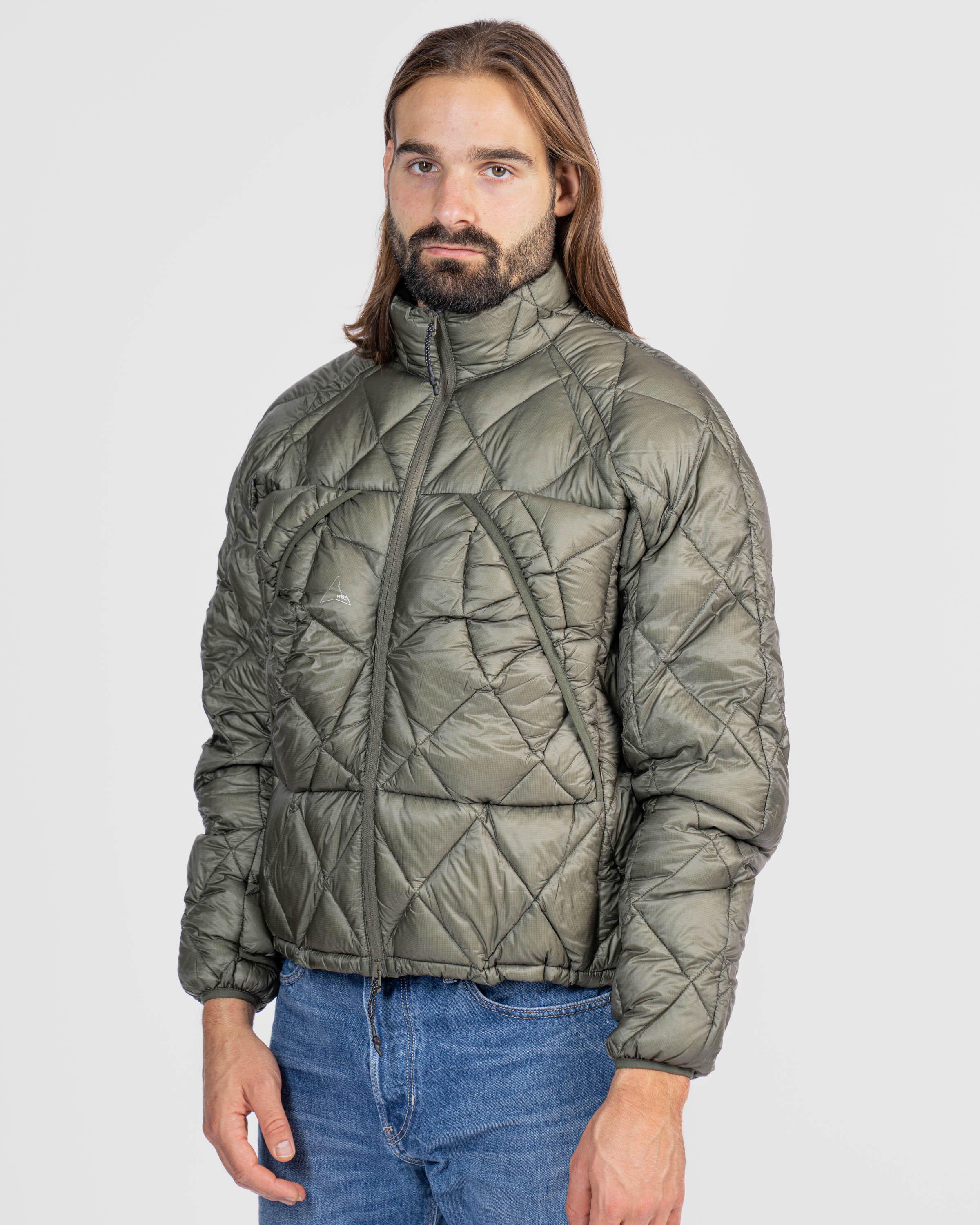 ROA Light Down Jacket | RBMW034FA16-GRN0003 | AFEW STORE 