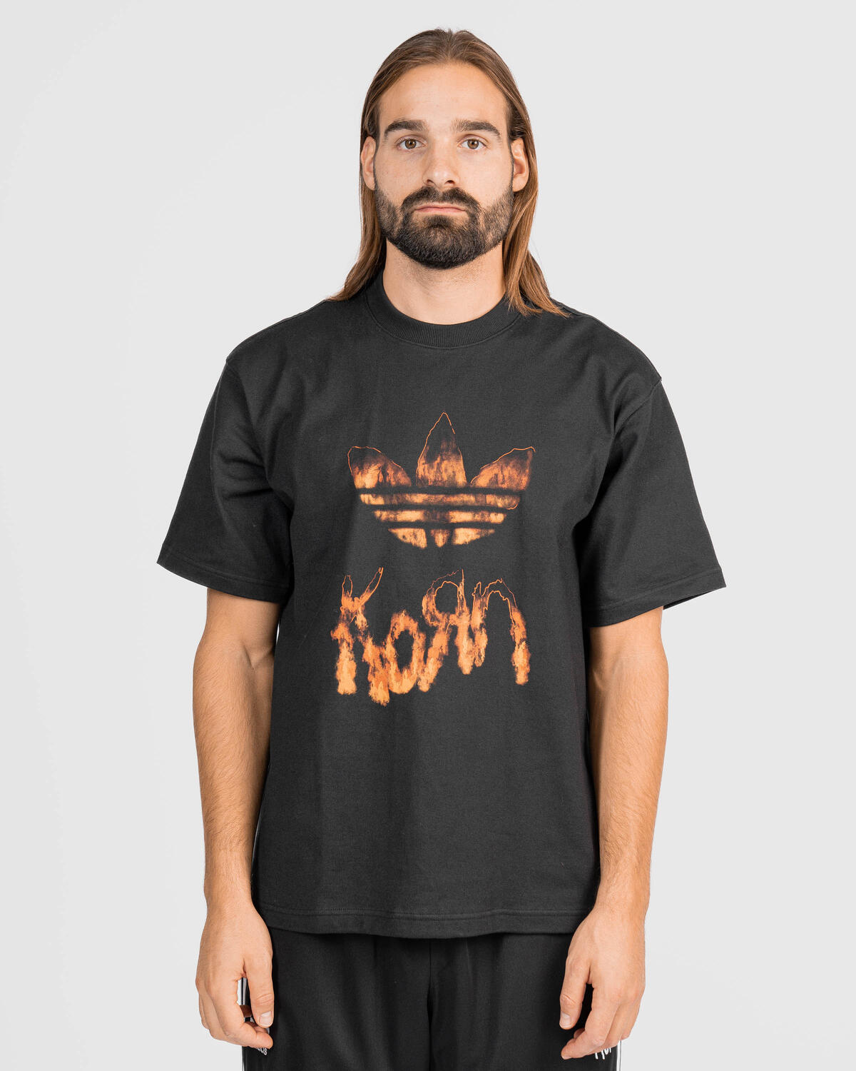 adidas x Korn T-Shirt (Black / Red) IN9098 - Allike Store