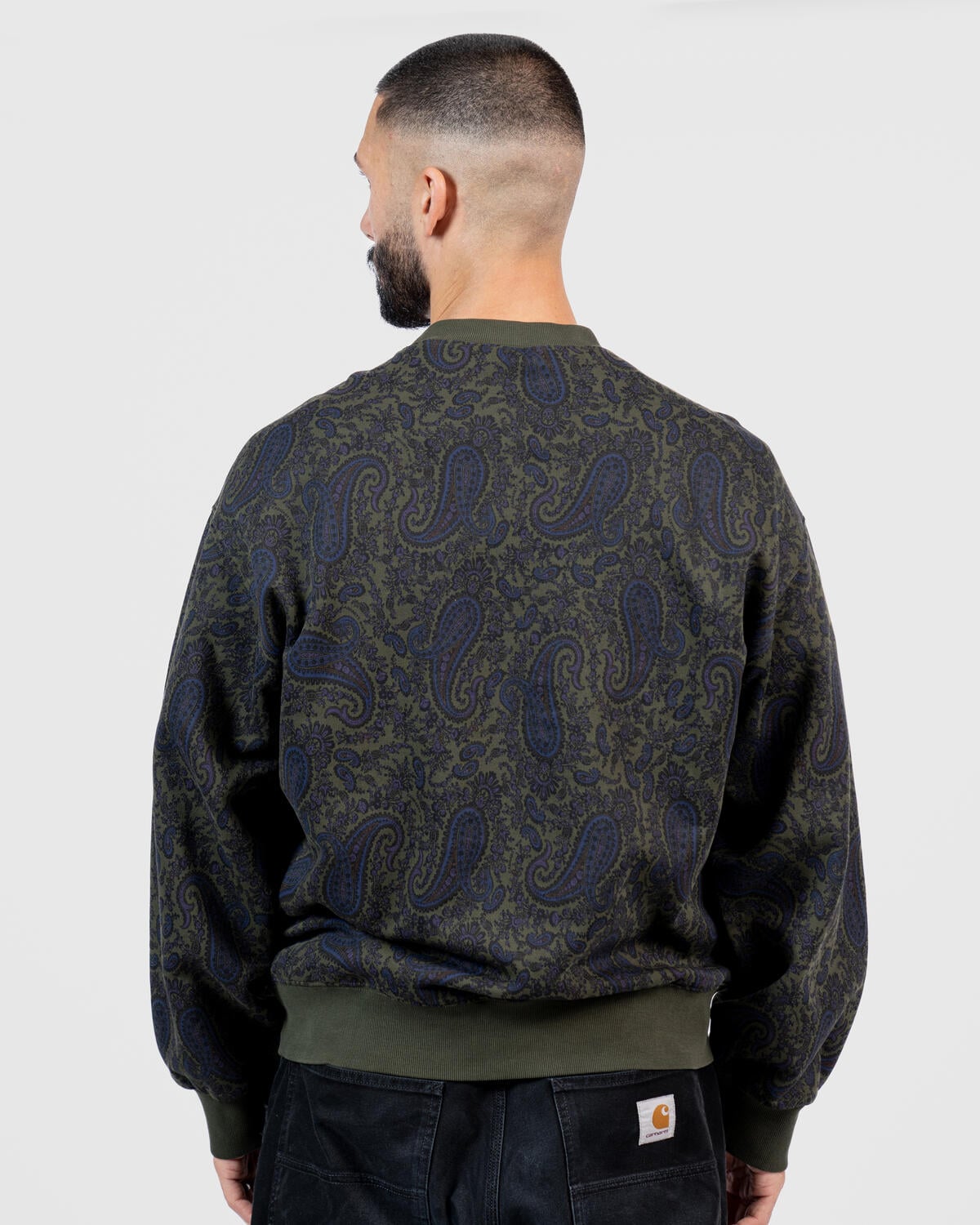 Carhartt WIP Paisley Sweatshirt | I032431.1SBXX | AFEW STORE