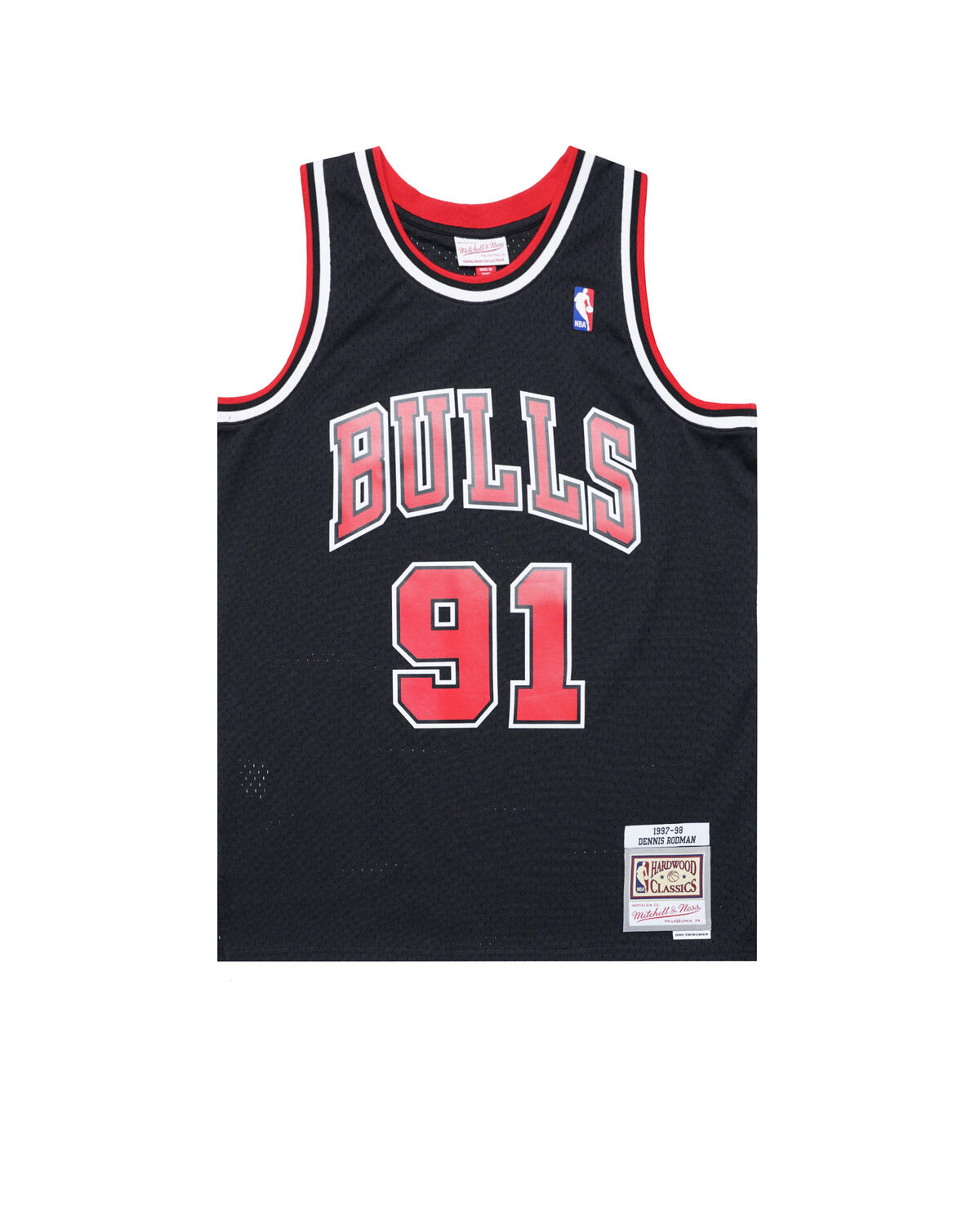 Mitchell & Ness NBA Swingman Jersey 2.0 - Chicago Bulls D. Rodman #91' - Image 2