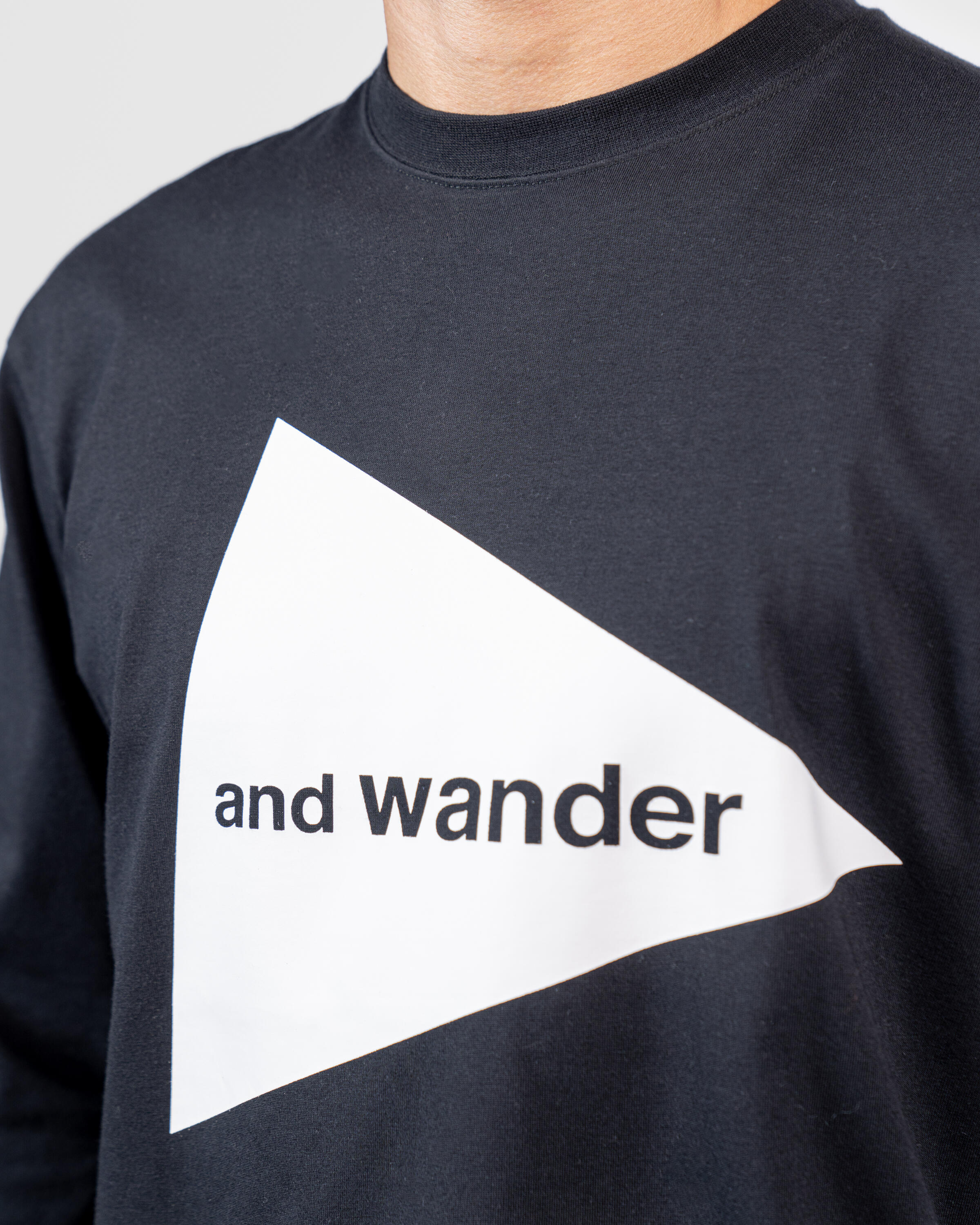 And Wander Logo LS Tee
