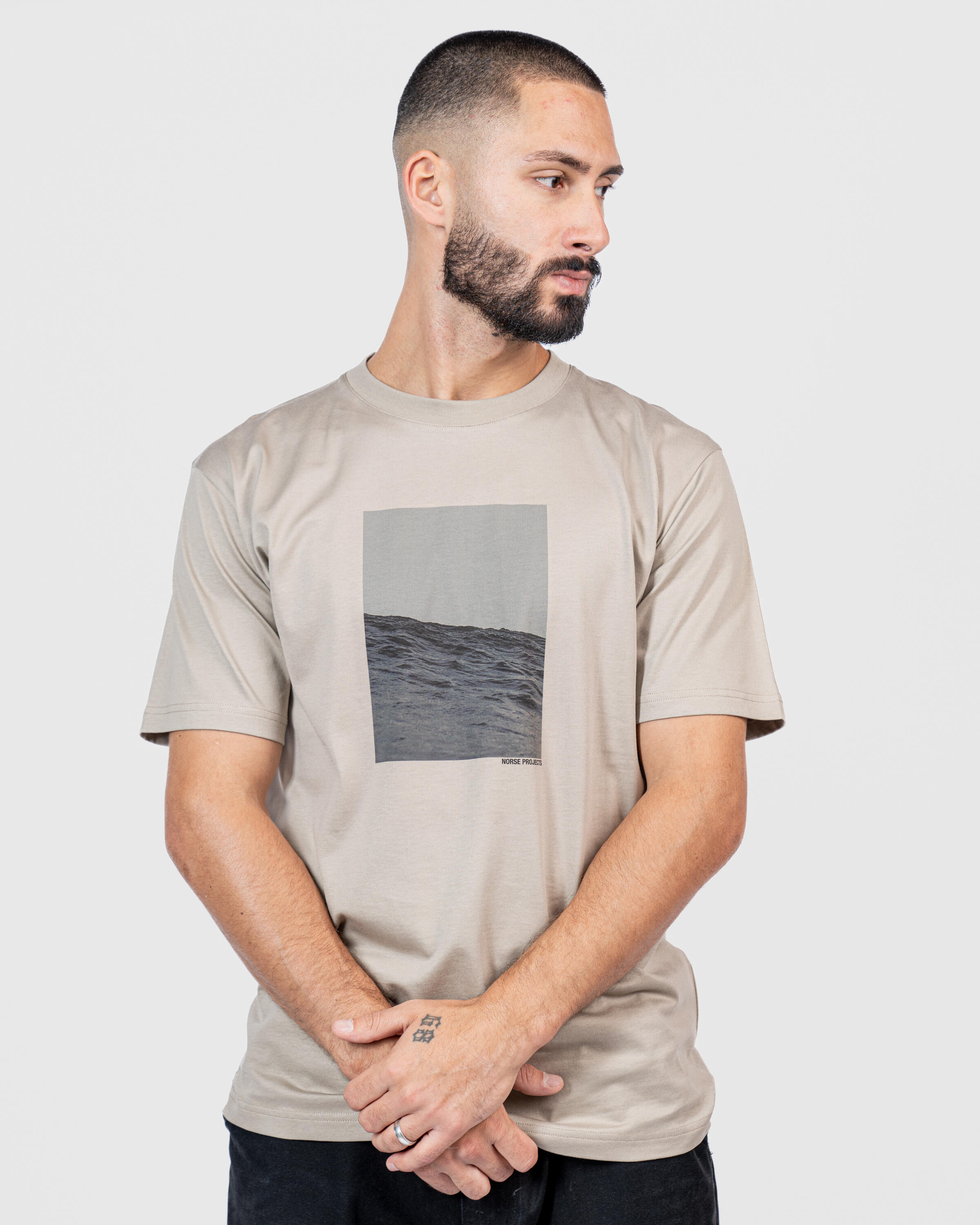 Norse Projects Johannes Waves Print T-shirt