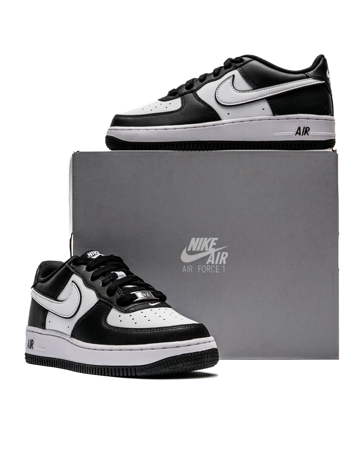 Nike Air Force 1 LV8 Grade School Black / White - Image 19