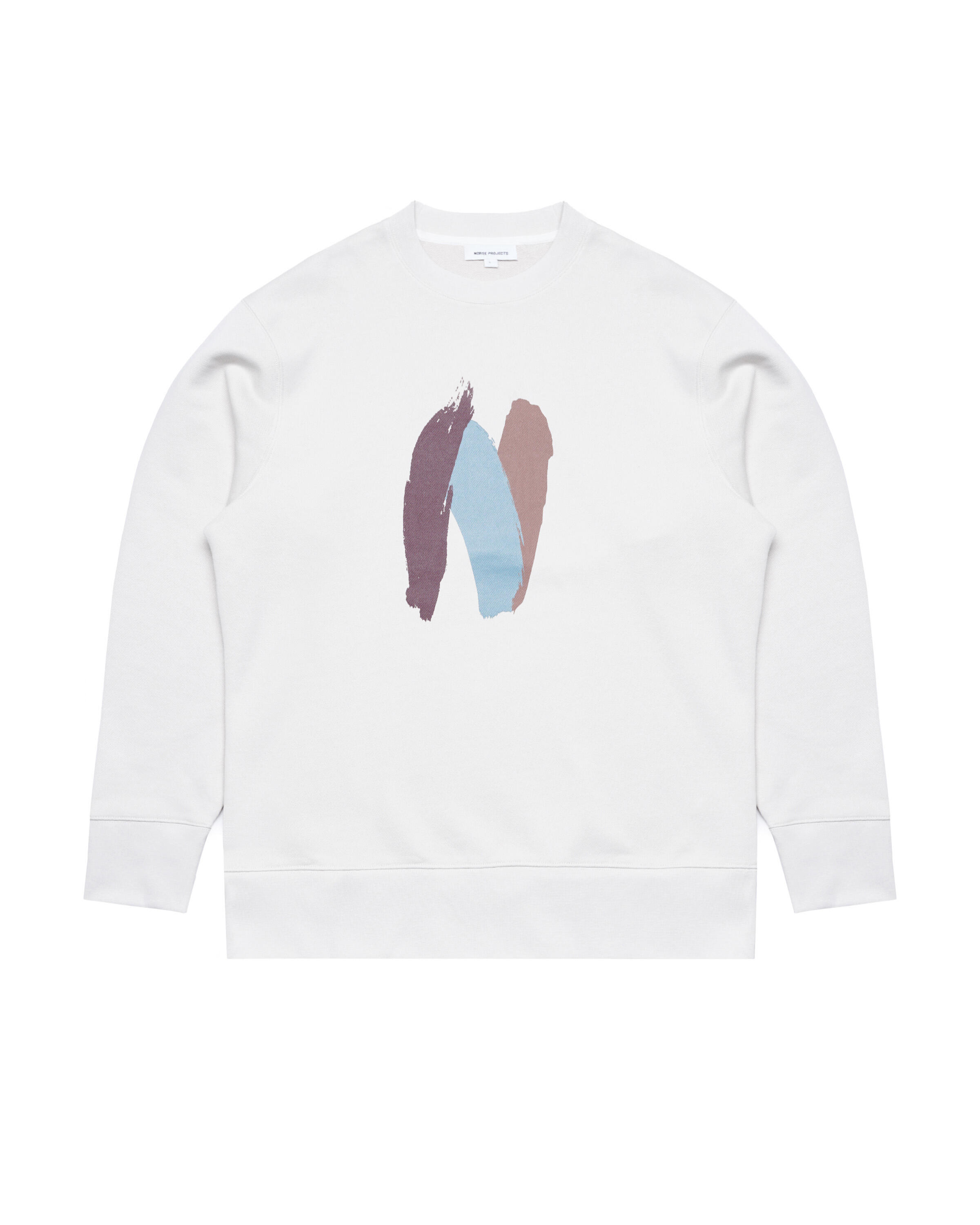 Norse Projects Arne Relaxed Brush N Logo Sweatshirt