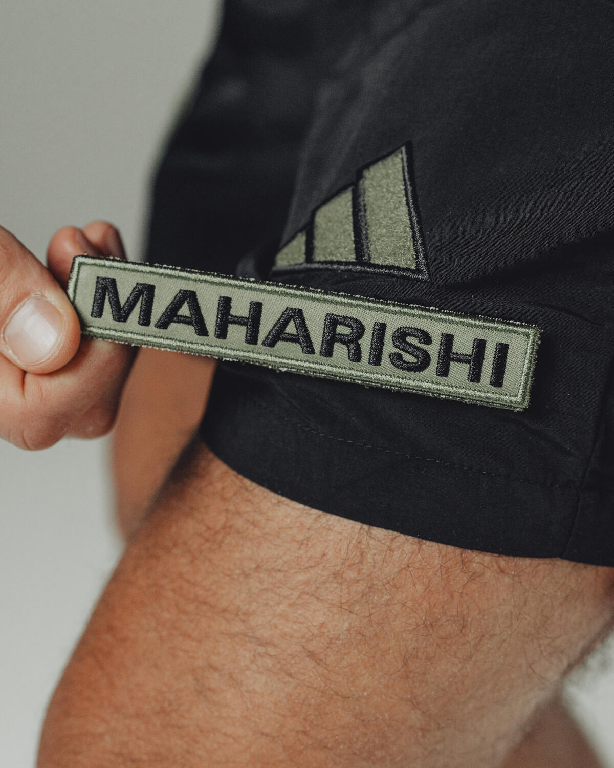 Adidas Originals x Arsenal FC X Maharishi Track Shorts - Image 3