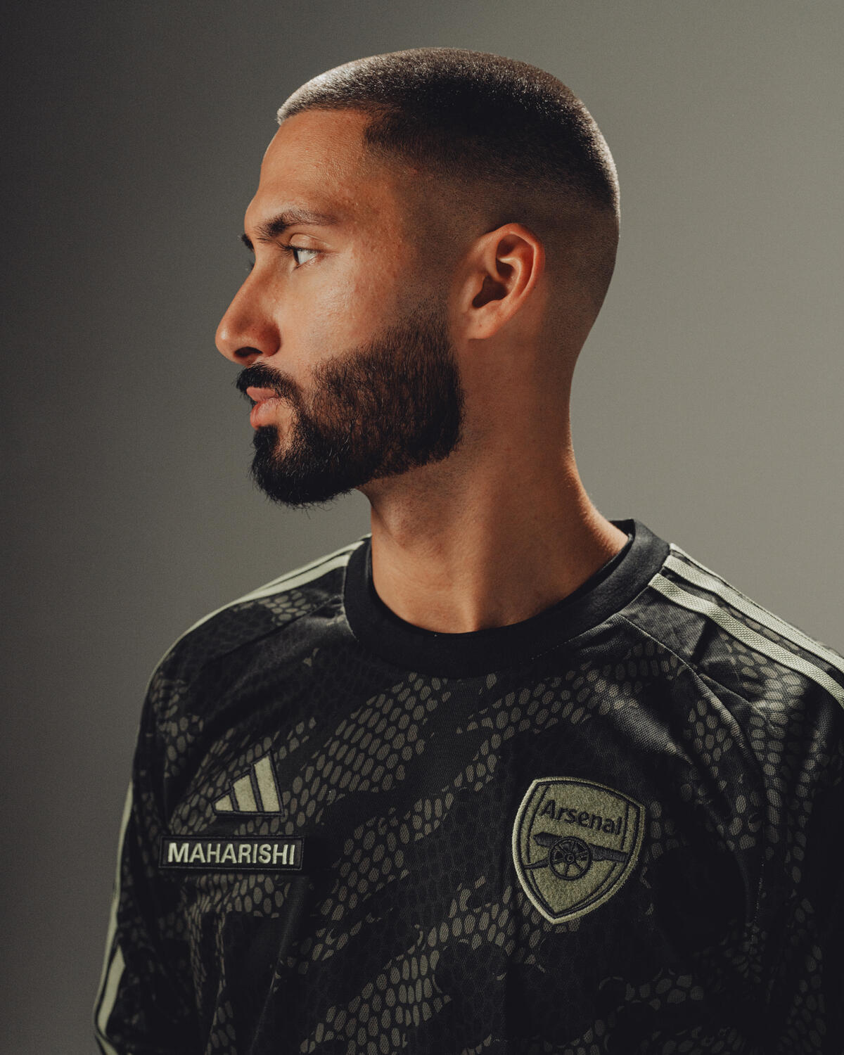 Adidas Originals x Arsenal FC X Maharishi LONGSLEEVE JERSEY 