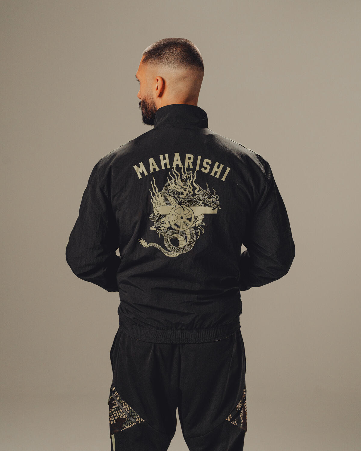 Adidas Originals x Arsenal FC X Maharishi Anthem Jacket - Image 9