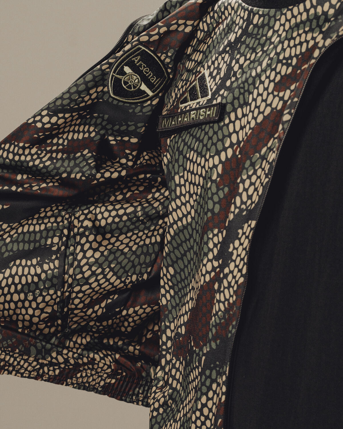 Adidas Originals x Arsenal FC X Maharishi Anthem Jacket - Image 6